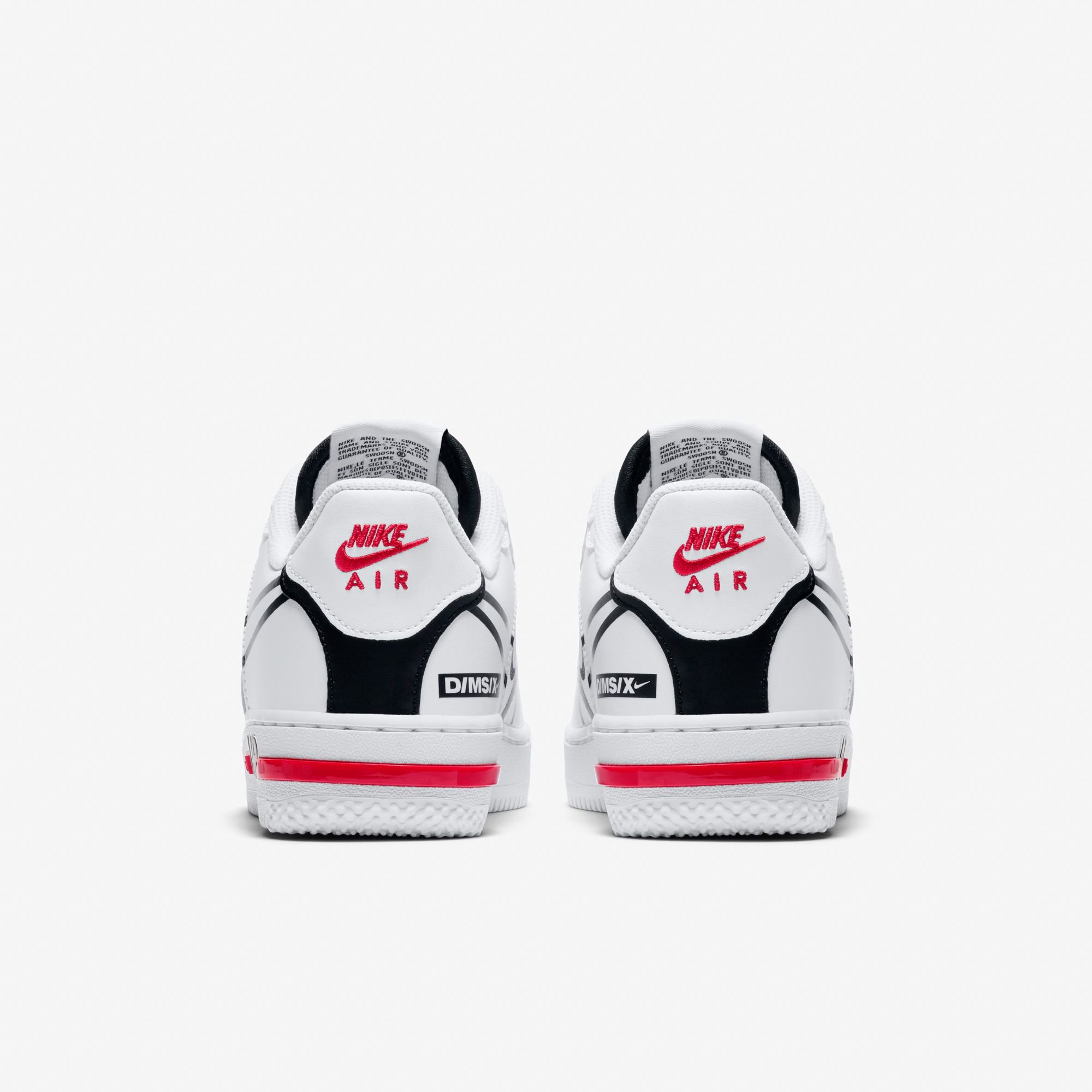 Nike Air Force 1 React - White/Red