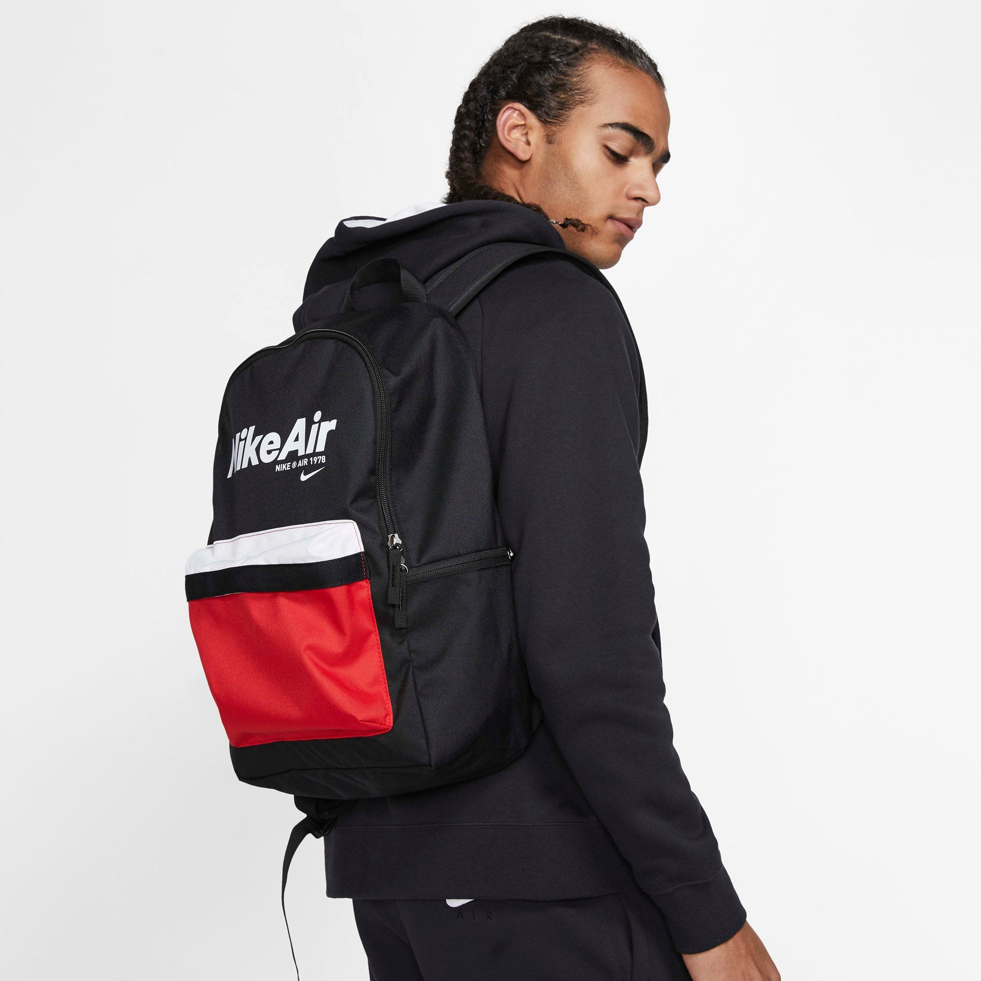 Nike Heritage 2.0 Backpack - Black/Red
