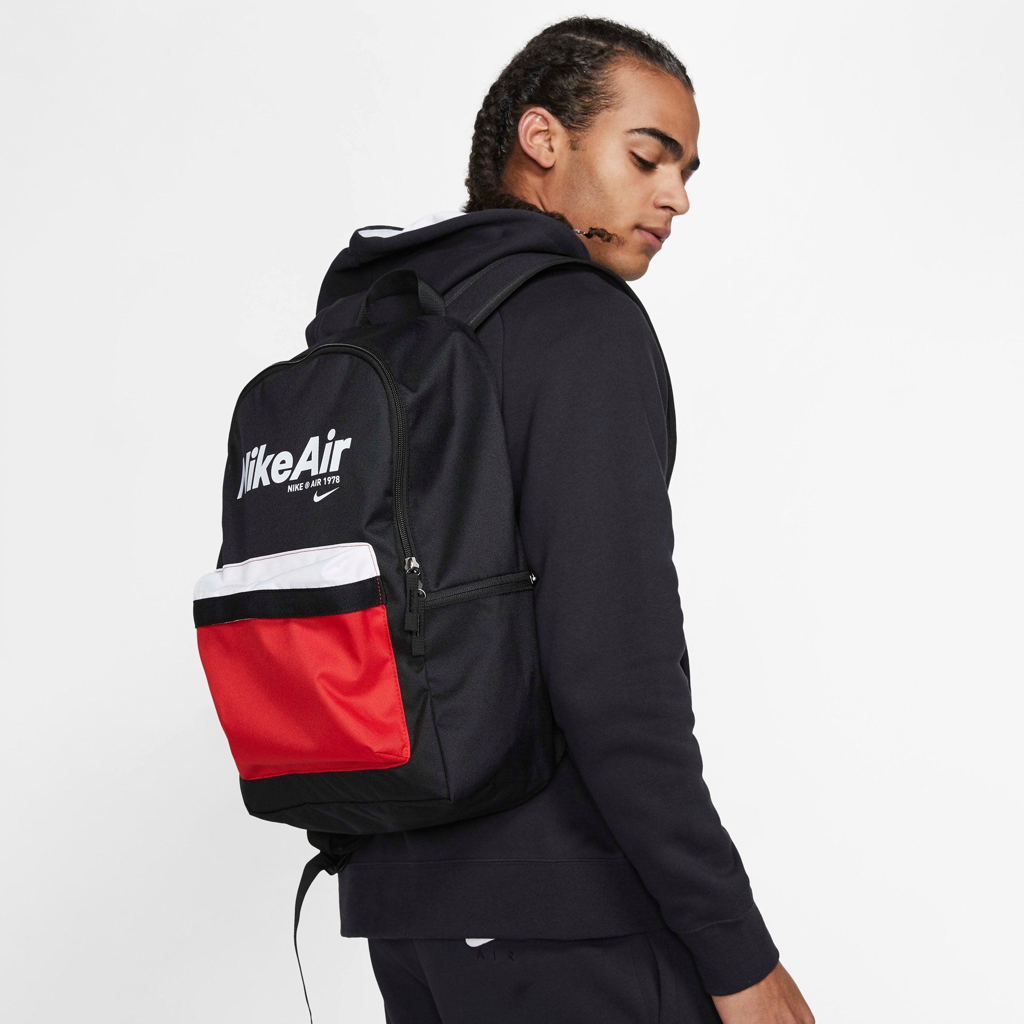  Nike Heritage 2.0 Backpack - Black/Red 