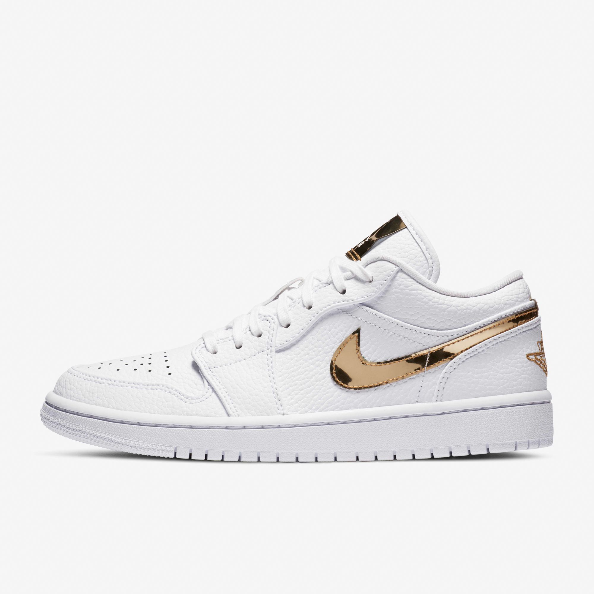 Air Jordan 1 Low SE - White/Gold