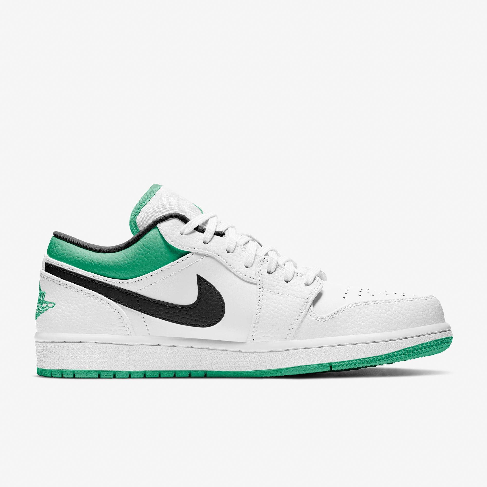 Air Jordan 1 Low - White/Stadium Green