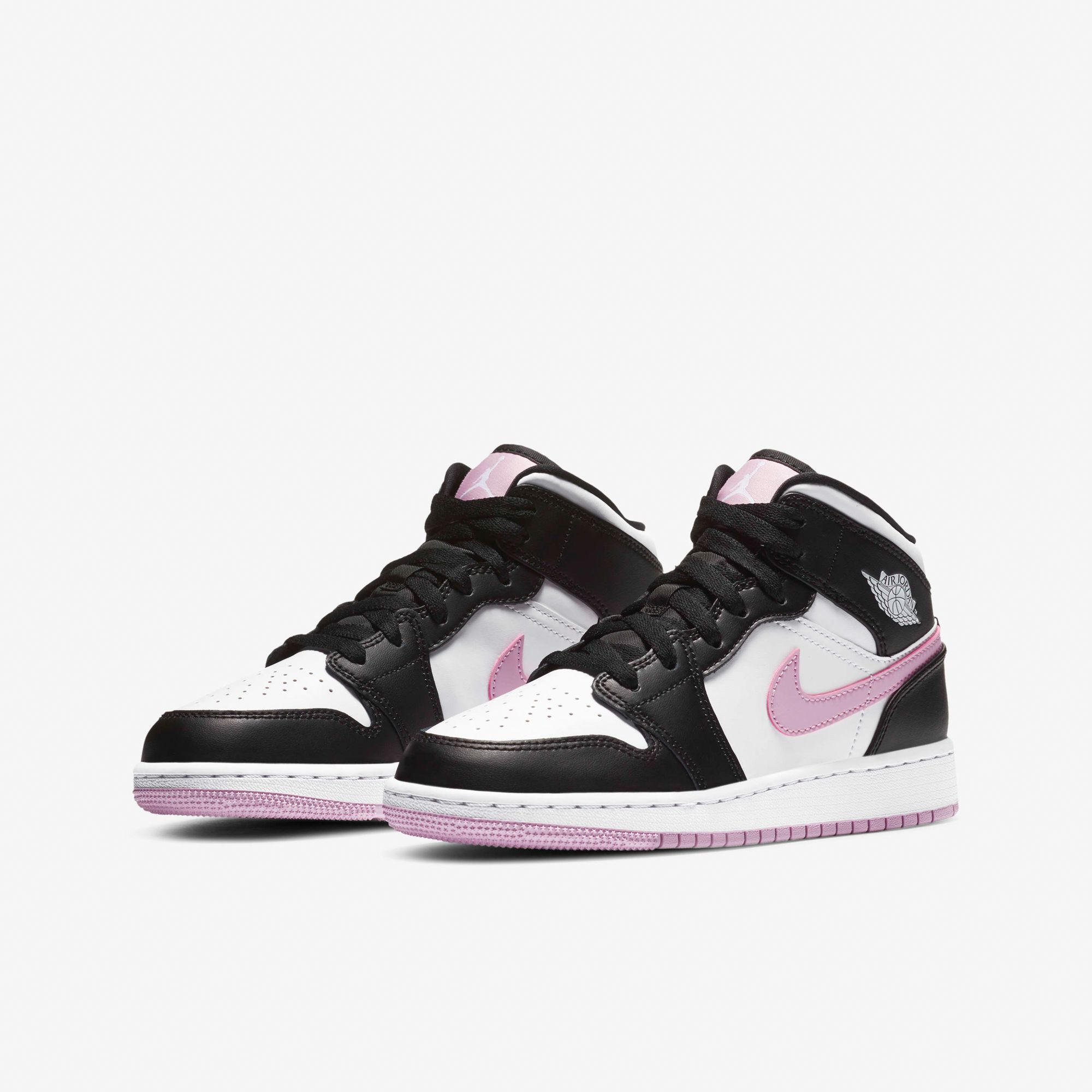 Air Jordan 1 Mid GS - Light Arctic Pink