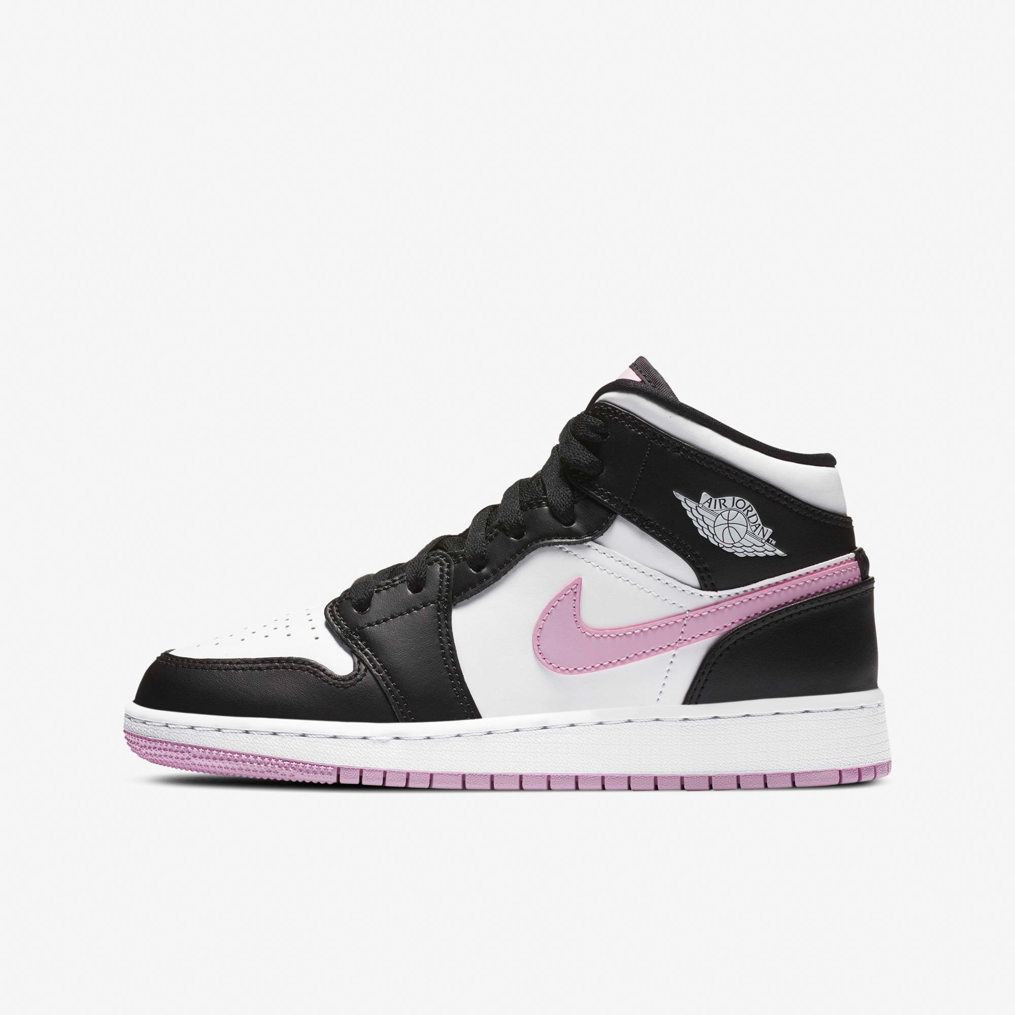 Air Jordan 1 Mid GS - Light Arctic Pink