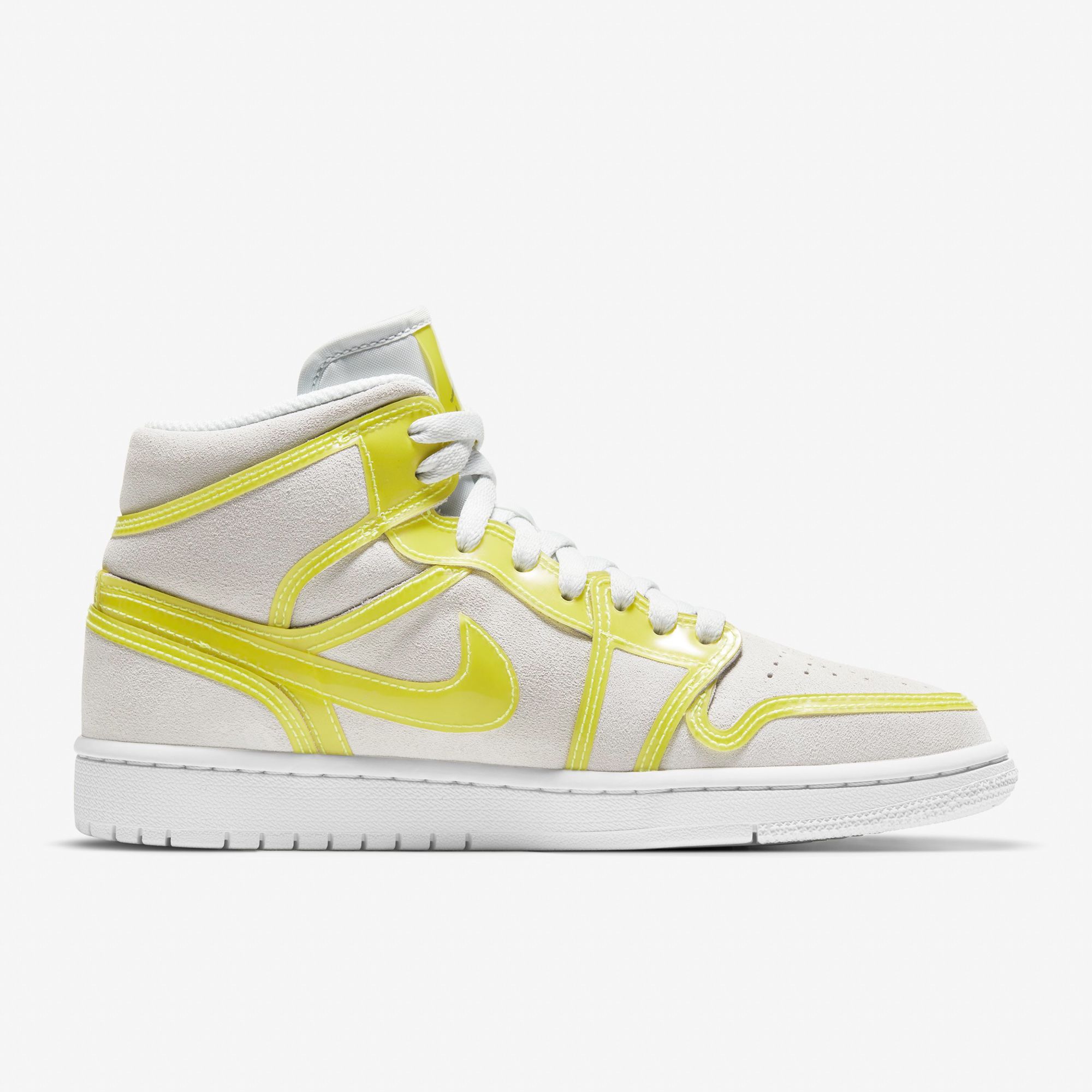 Air Jordan 1 Mid LX - White/Opti Yellow