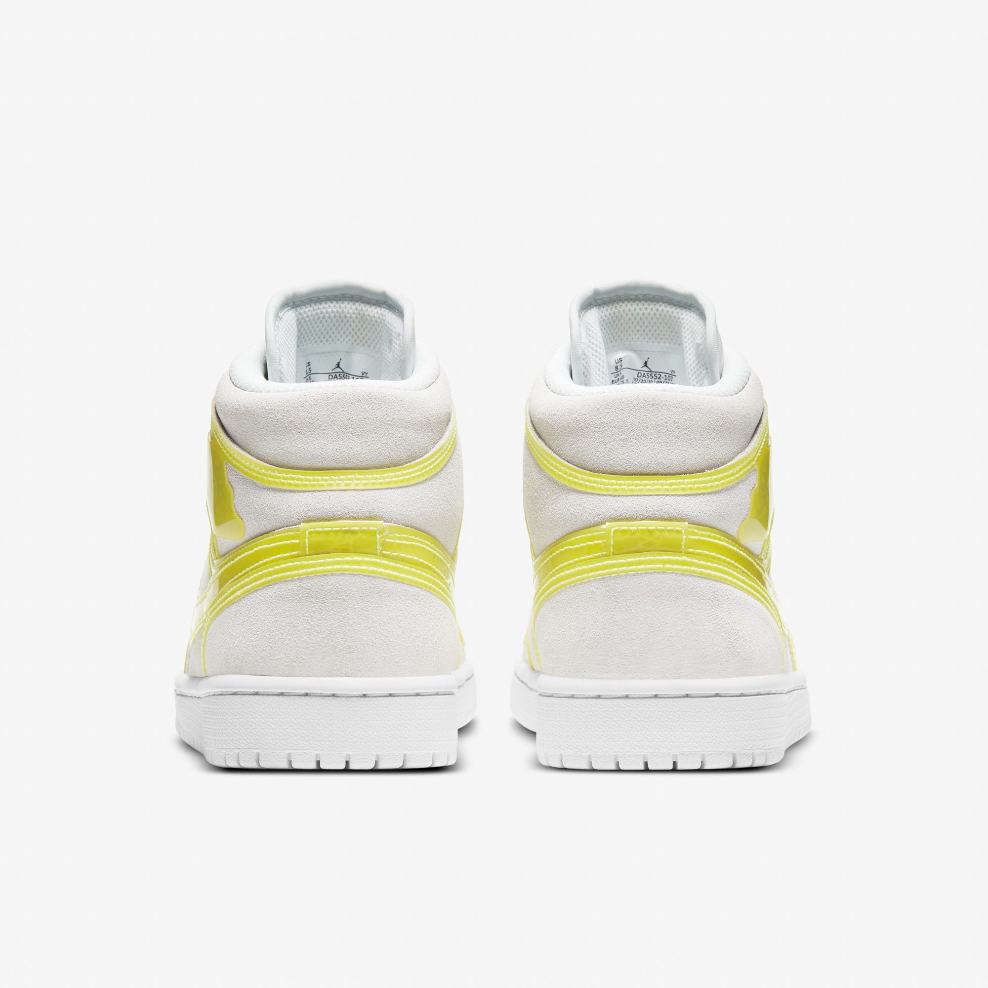Air Jordan 1 Mid LX - White/Opti Yellow