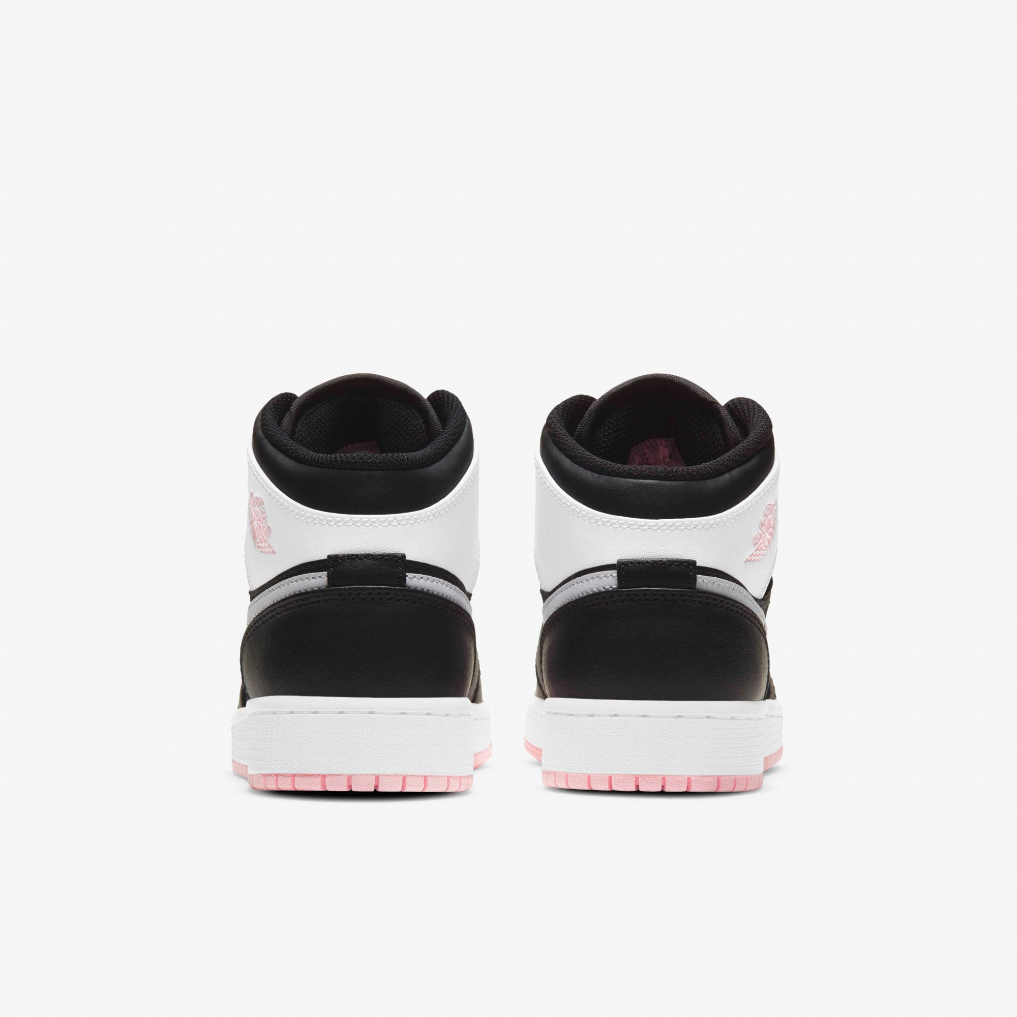 Air Jordan 1 Mid GS - Black/Arctic Punch