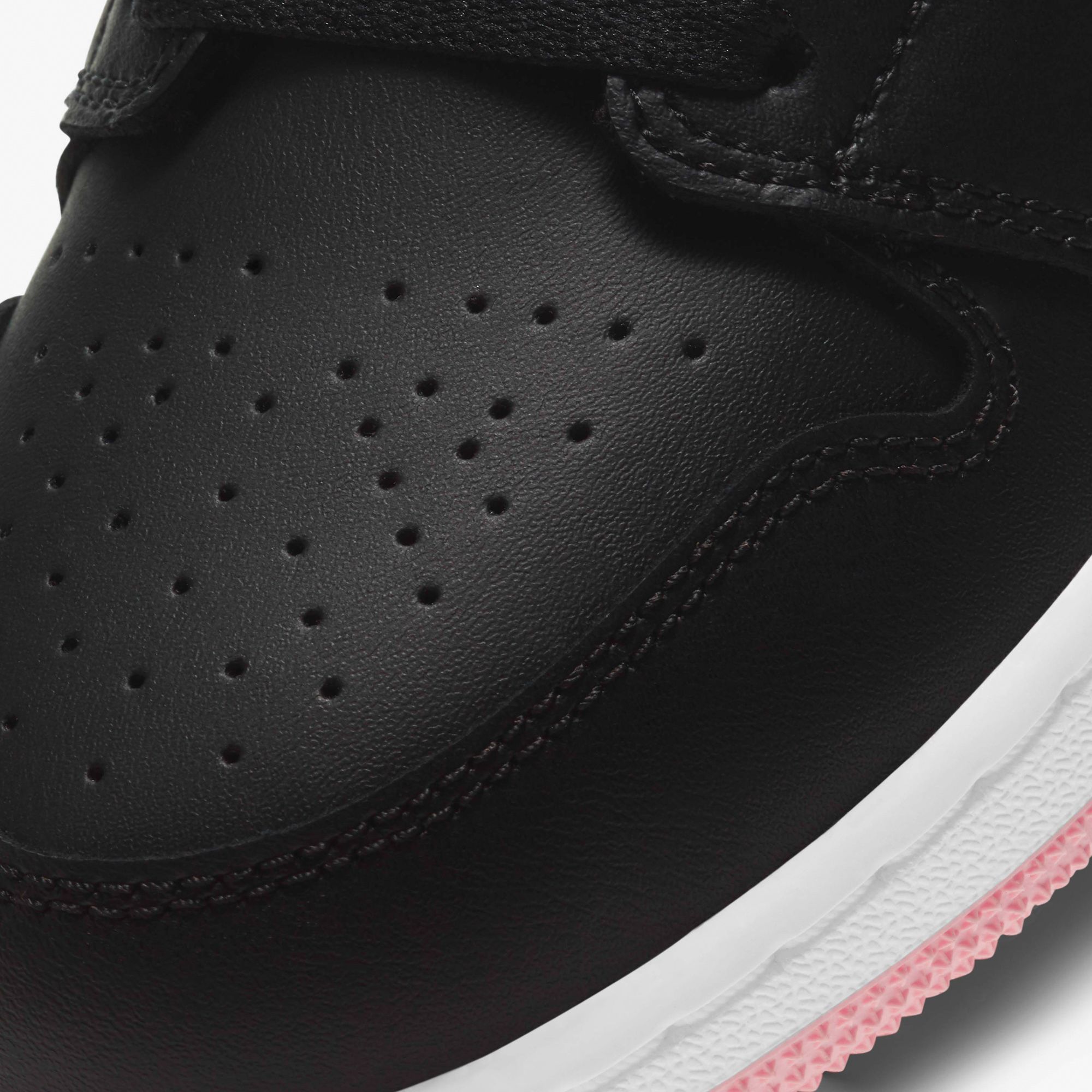 Air Jordan 1 Mid GS - Black/Arctic Punch