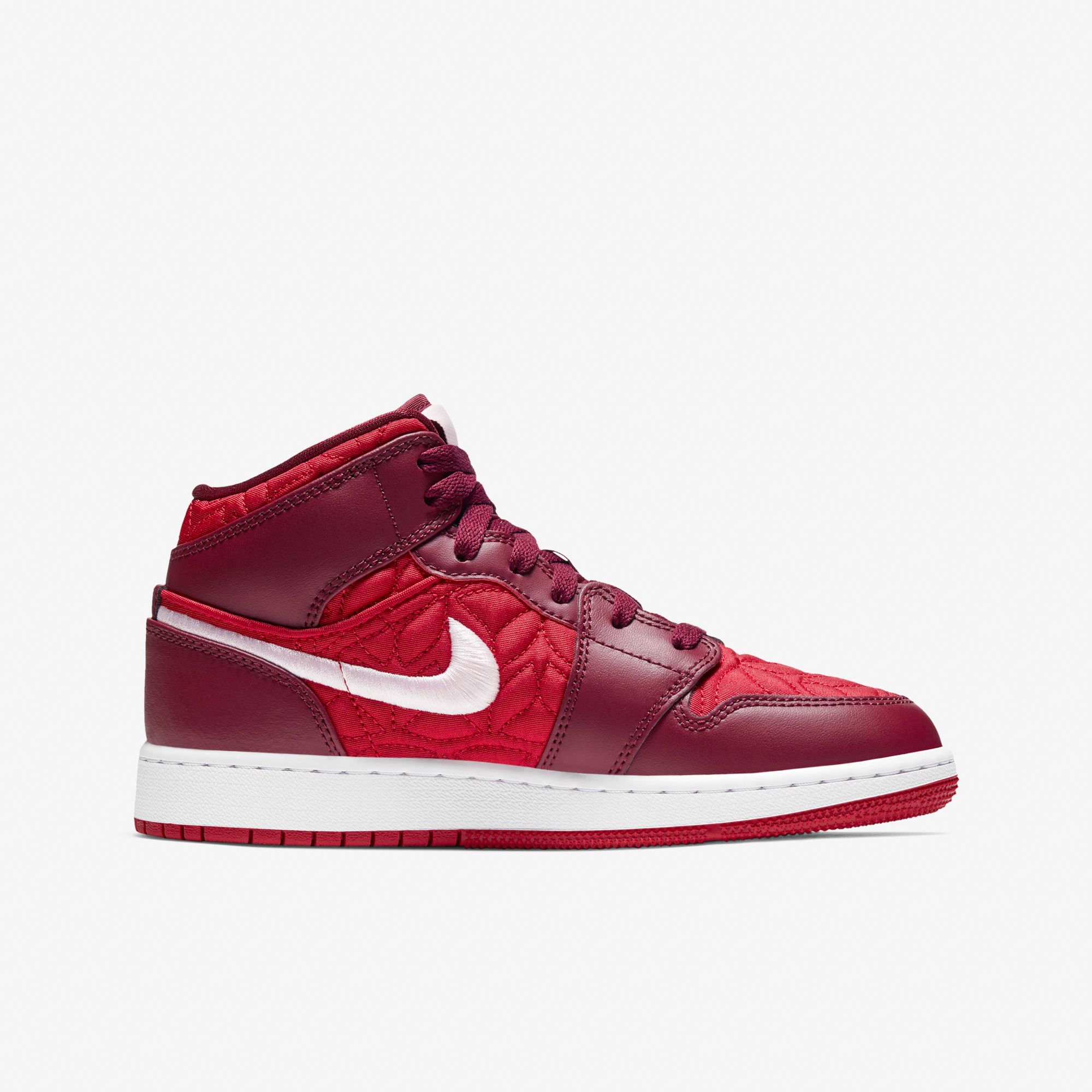 Air Jordan 1 Mid SE - Gym Red/Dark Beetroot