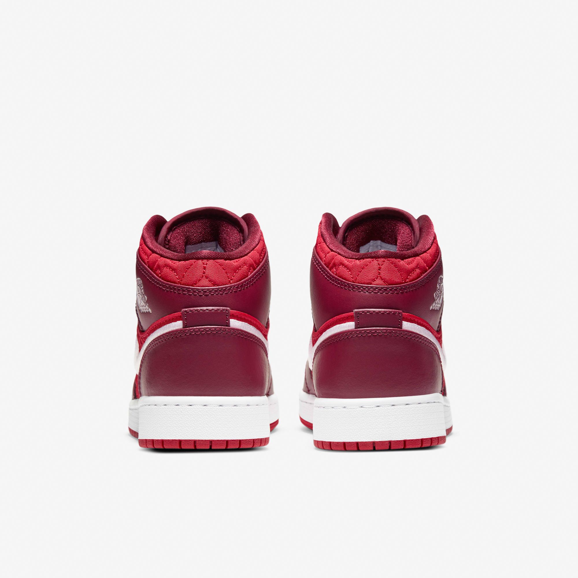 Air Jordan 1 Mid SE - Gym Red/Dark Beetroot