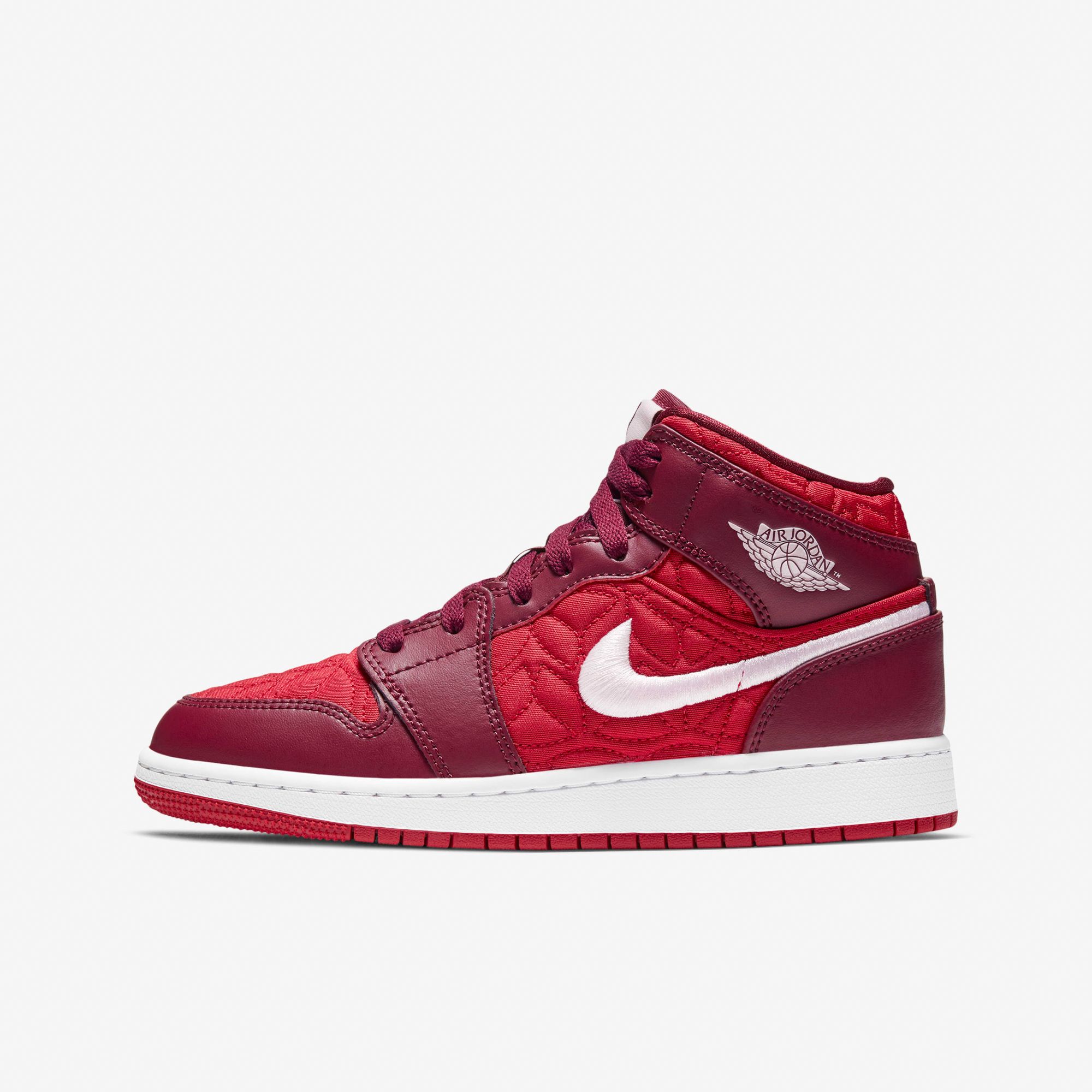 Air Jordan 1 Mid SE - Gym Red/Dark Beetroot
