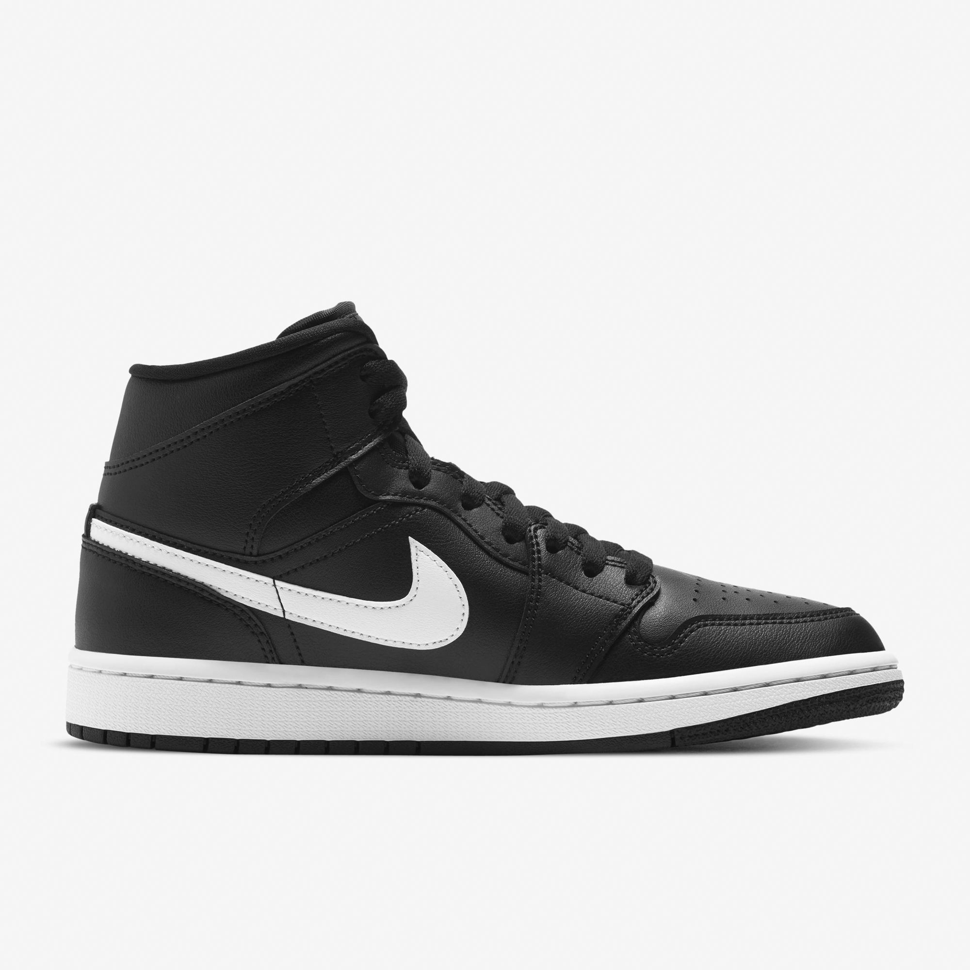 Air Jordan 1 Mid WMNS - Black/White