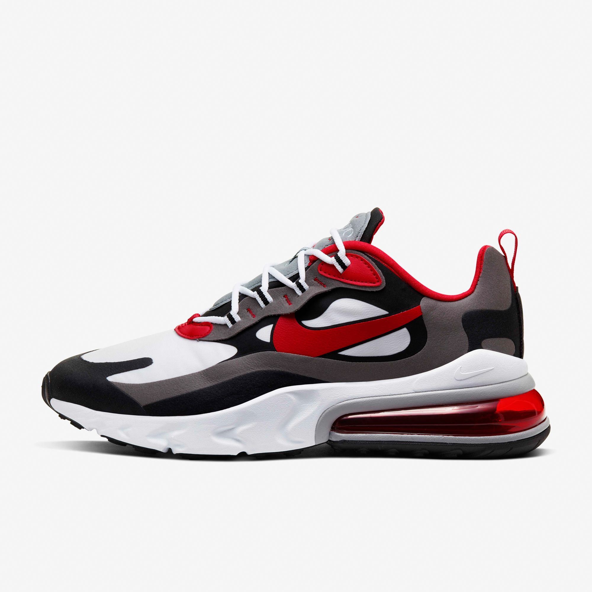 Nike Air Max 270 React - Iron Grey/University Red