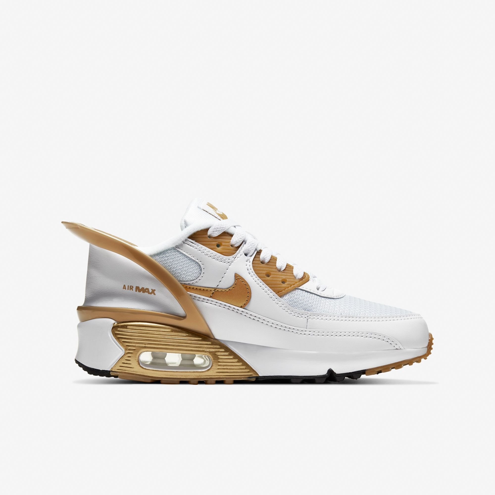Nike Air Max 90 Flyease 'White/Gold'
