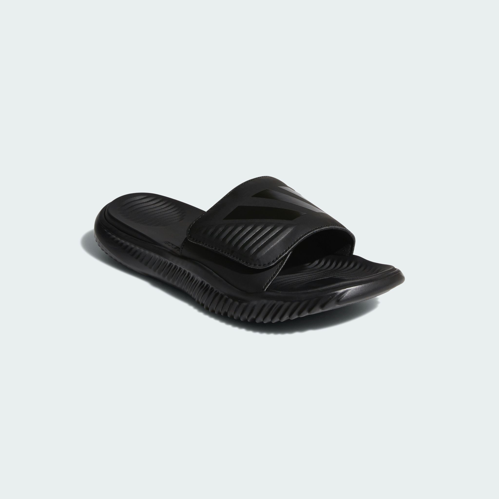 adidas Alphabounce Basketball Slide 'Black/Black'