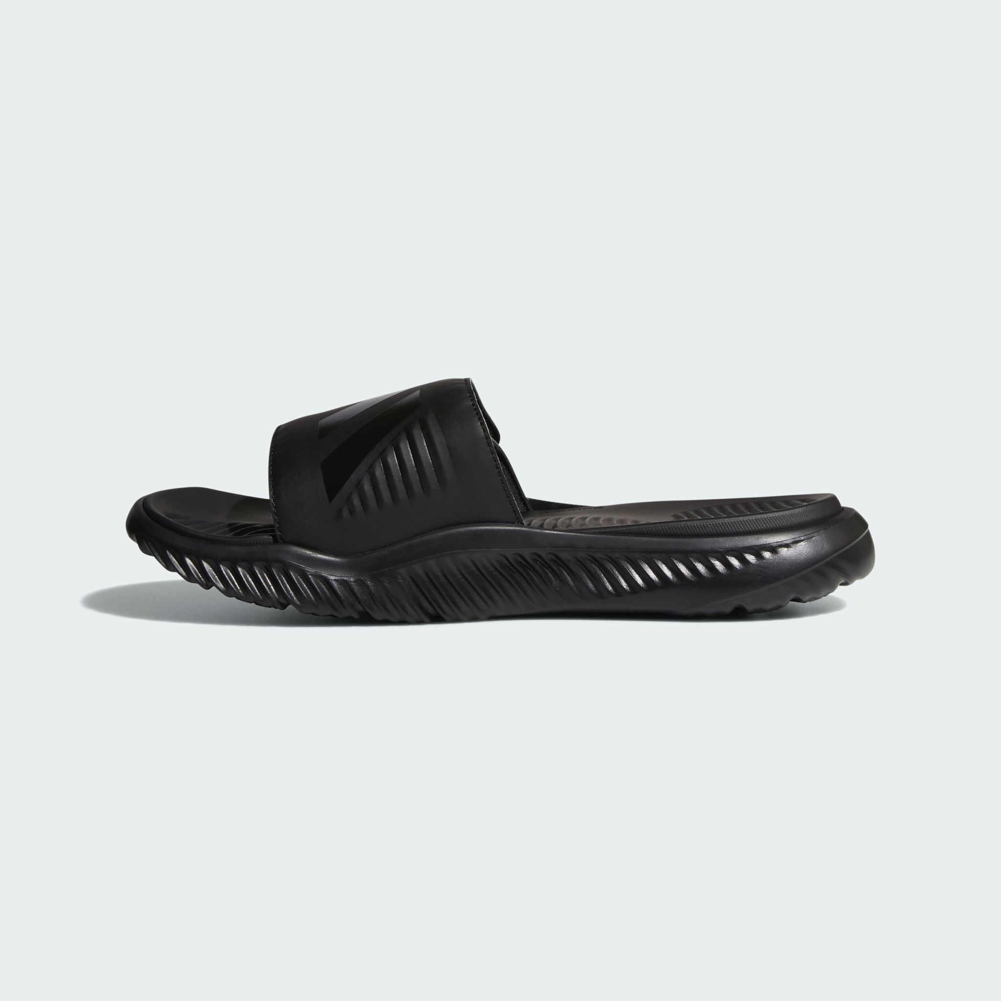adidas Alphabounce Basketball Slide 'Black/Black'