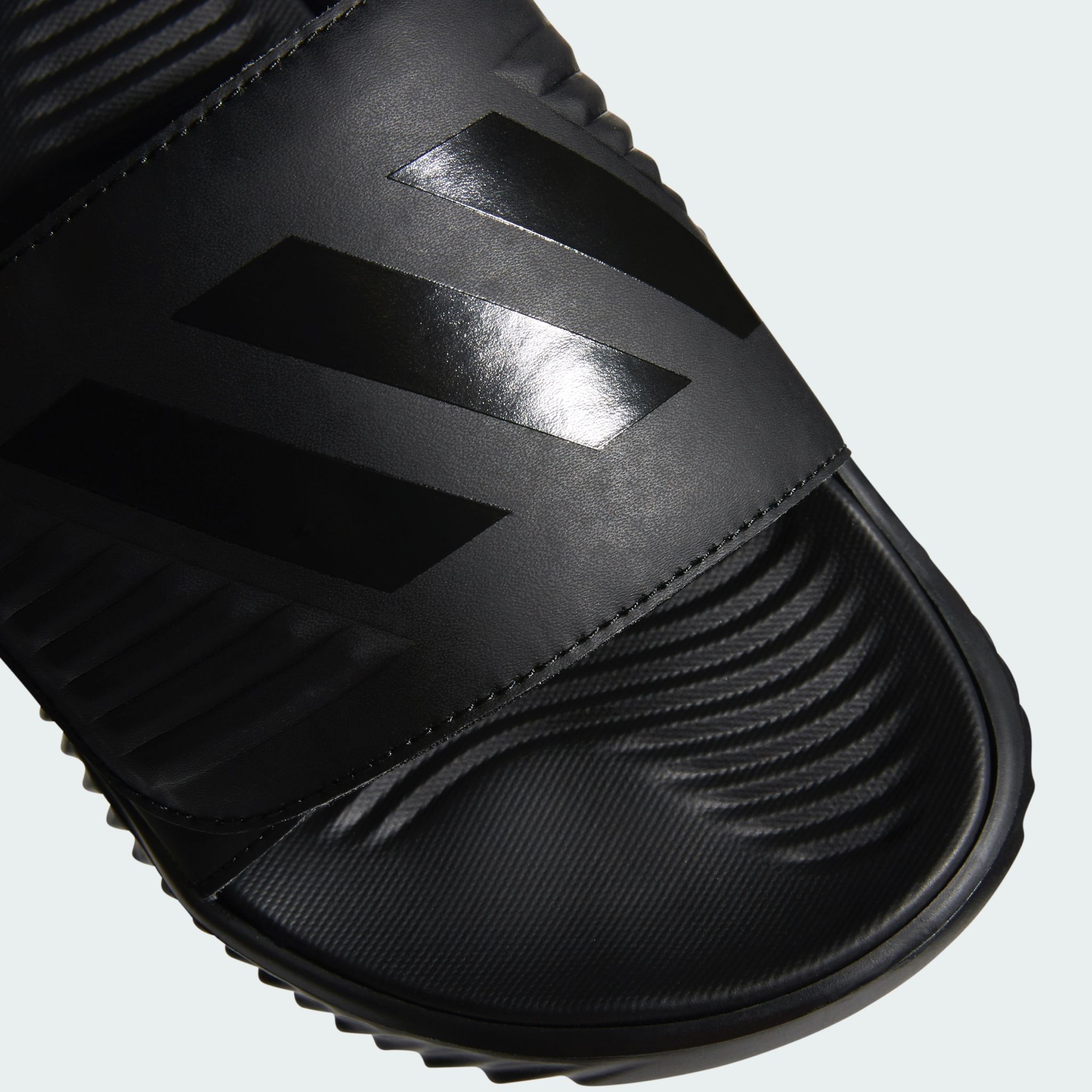 adidas Alphabounce Basketball Slide 'Black/Black'