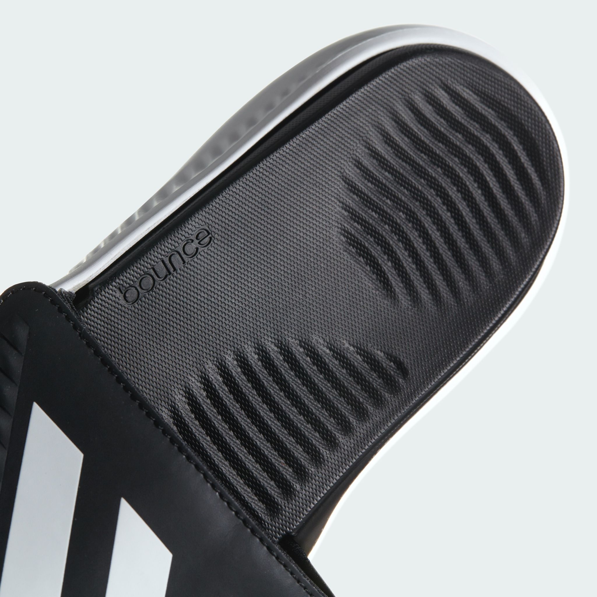 adidas Alphabounce Basketball Slide 'White/Black'
