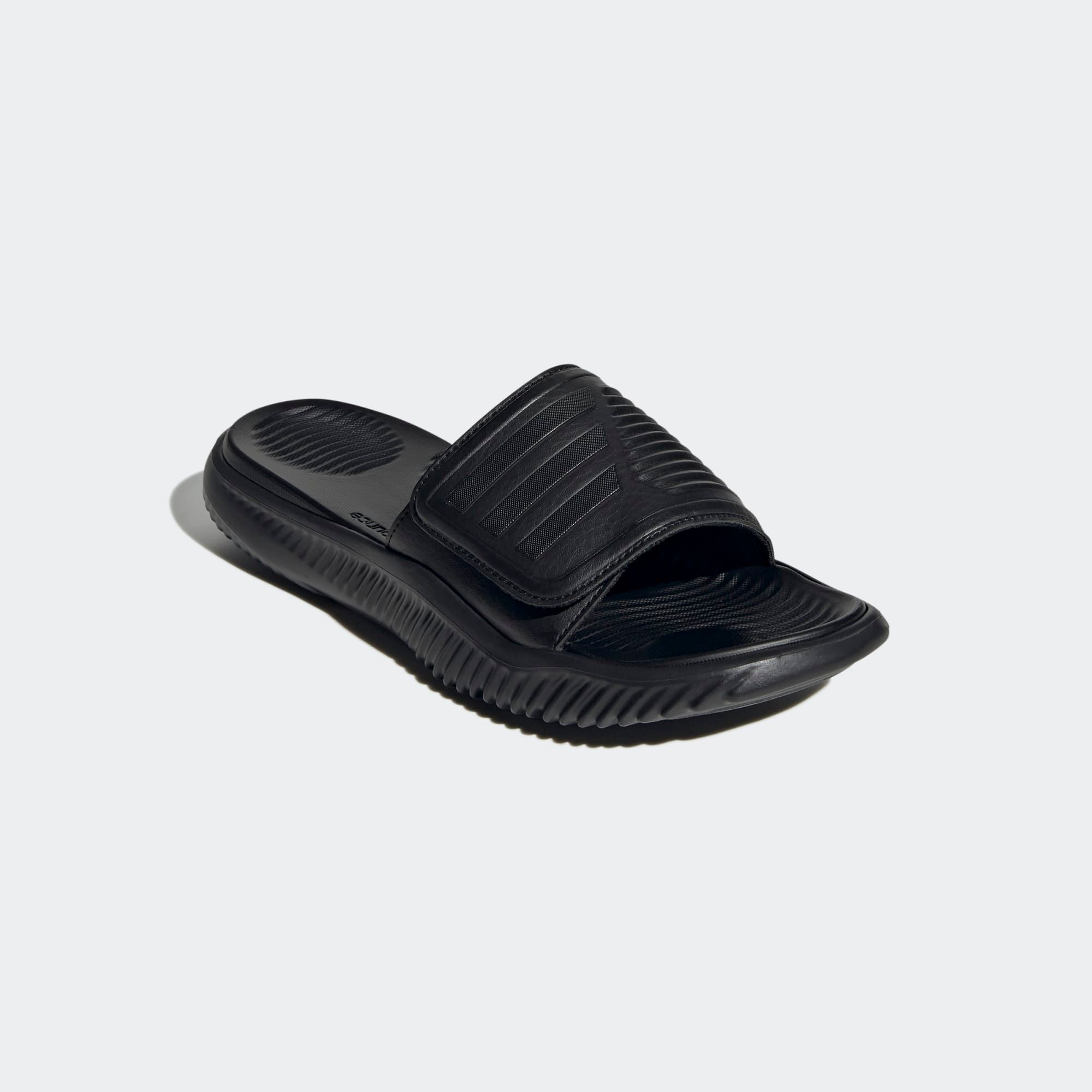 adidas Alphabounce Slides - Black 