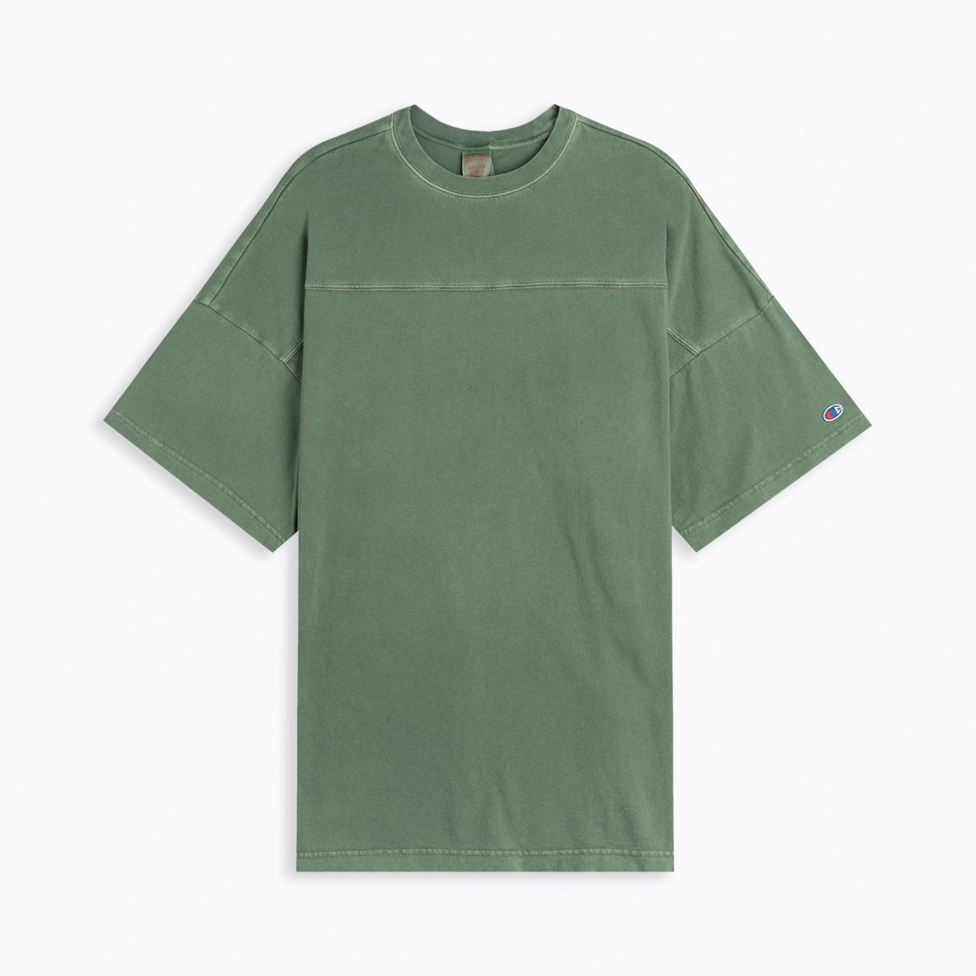 Champion Premium Acid Wash Reverse Weave T-Shirt - Teal Blue