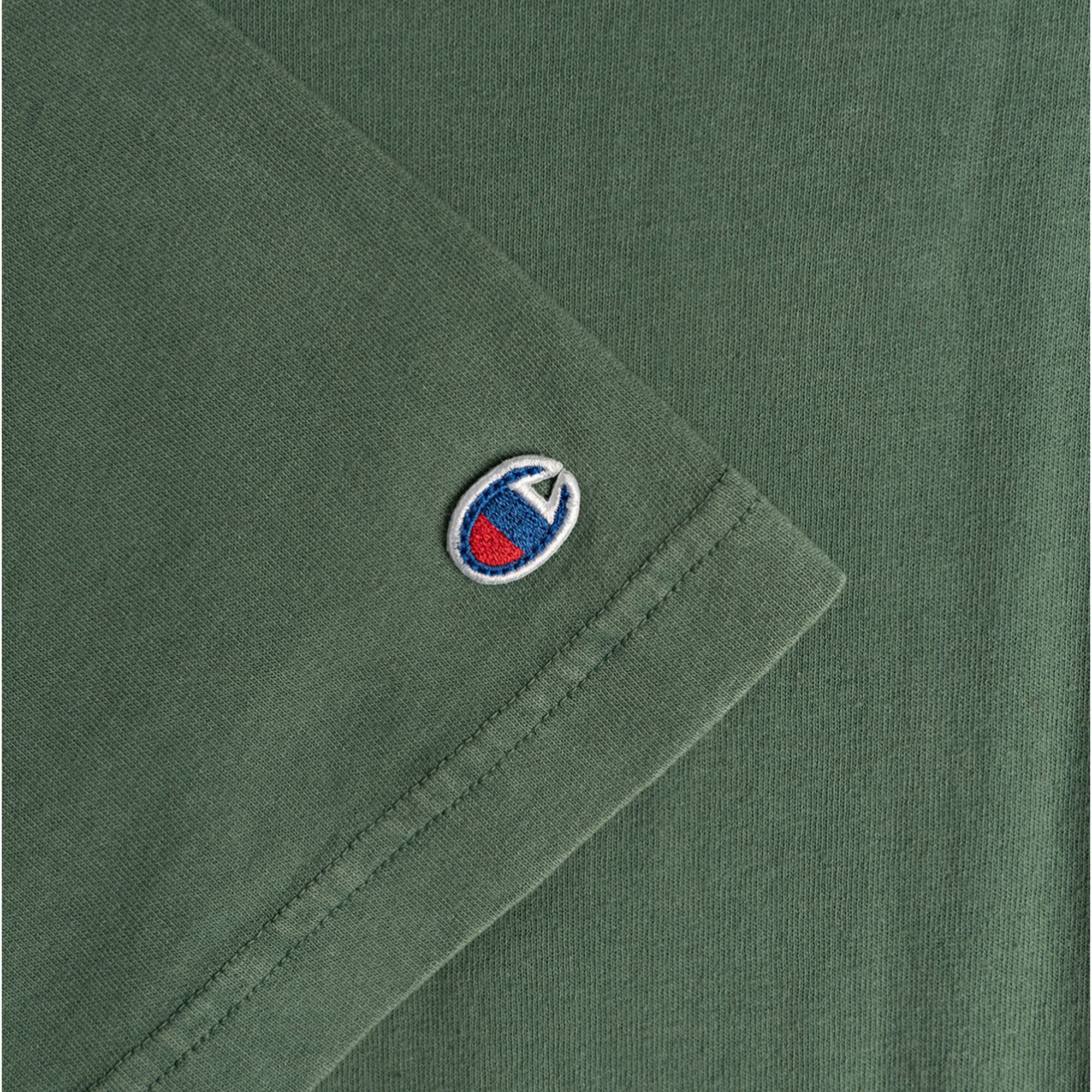 Champion Premium Acid Wash Reverse Weave T-Shirt - Teal Blue