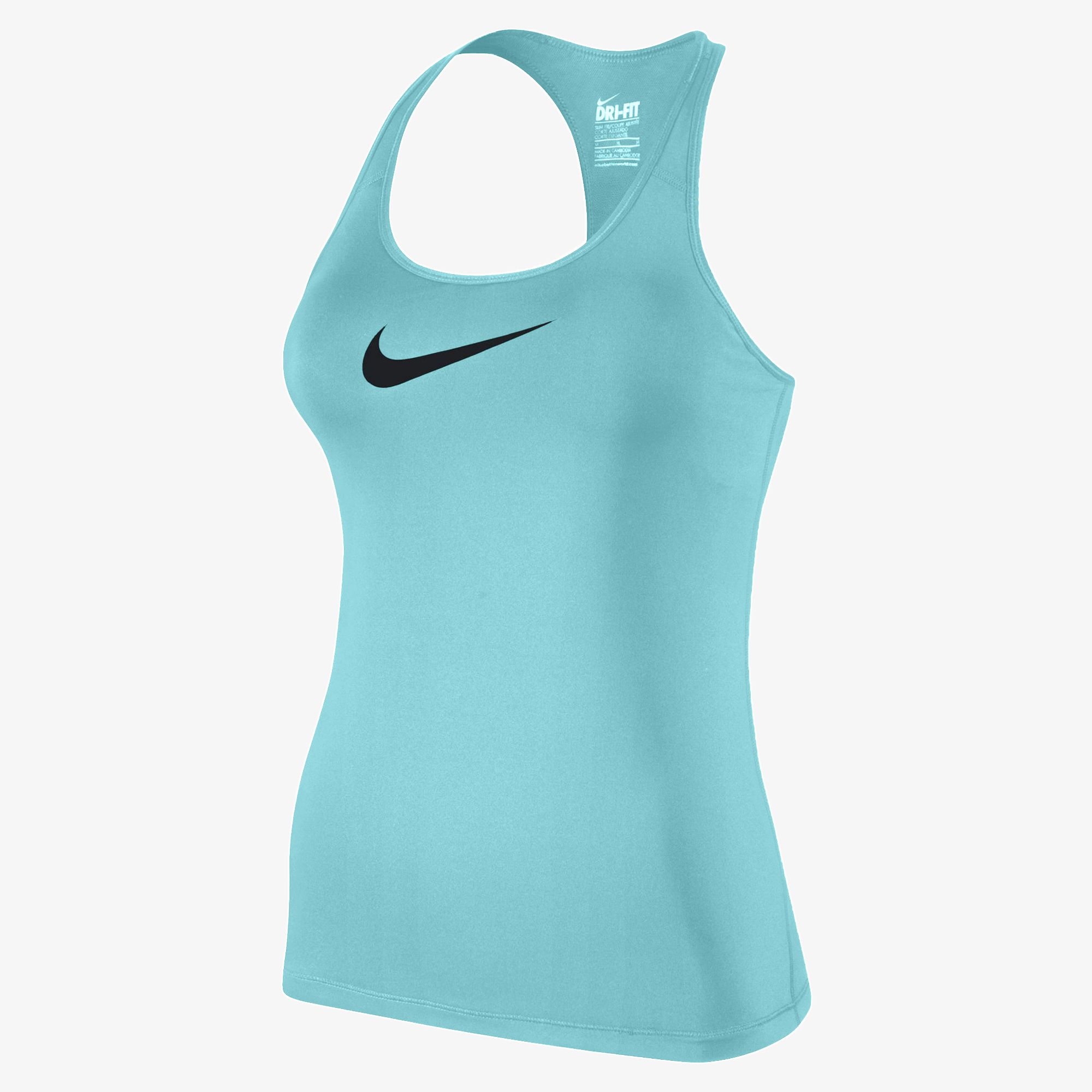  Nike Flex Swoosh Tank Top - Turquoise 