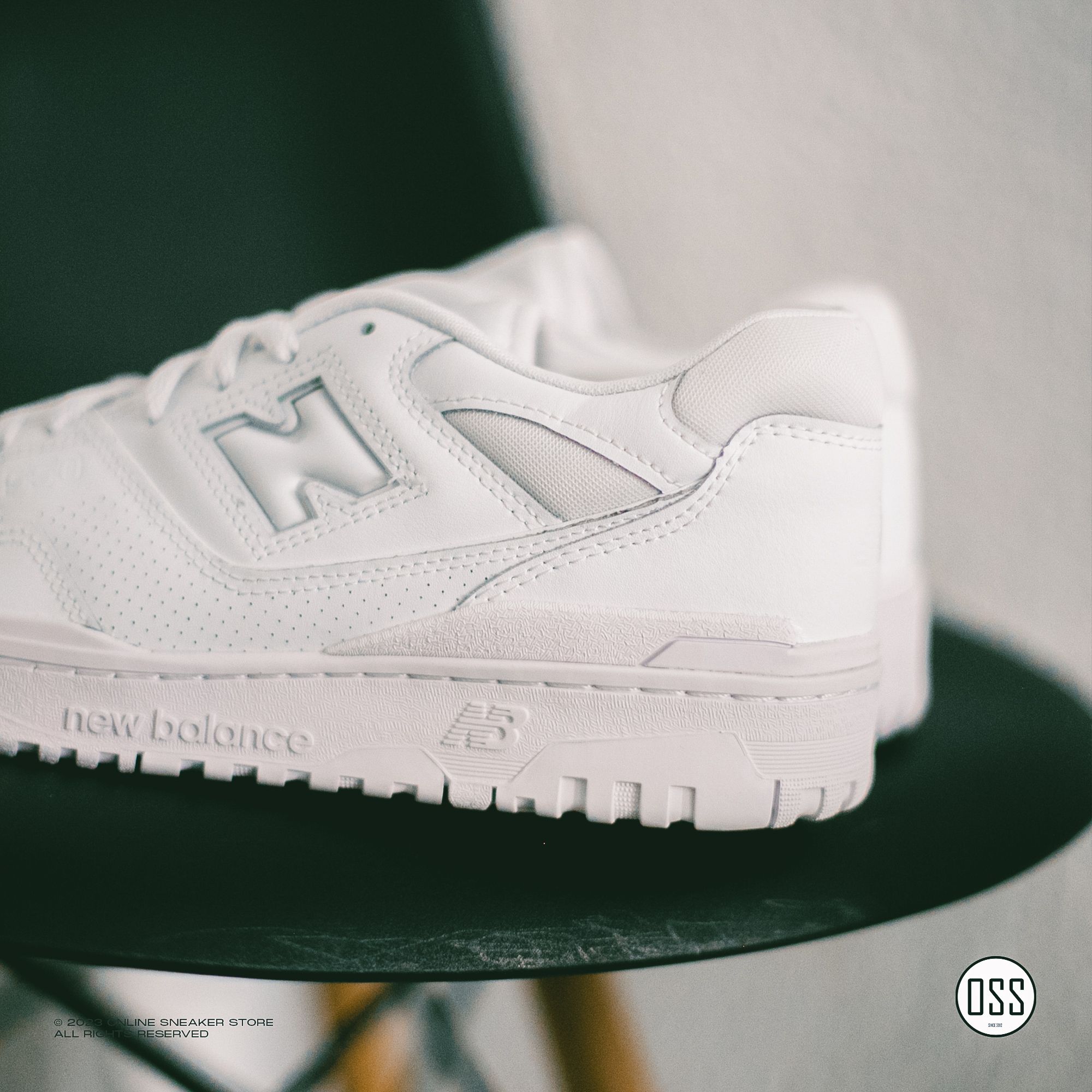  New Balance 550 - White / White 