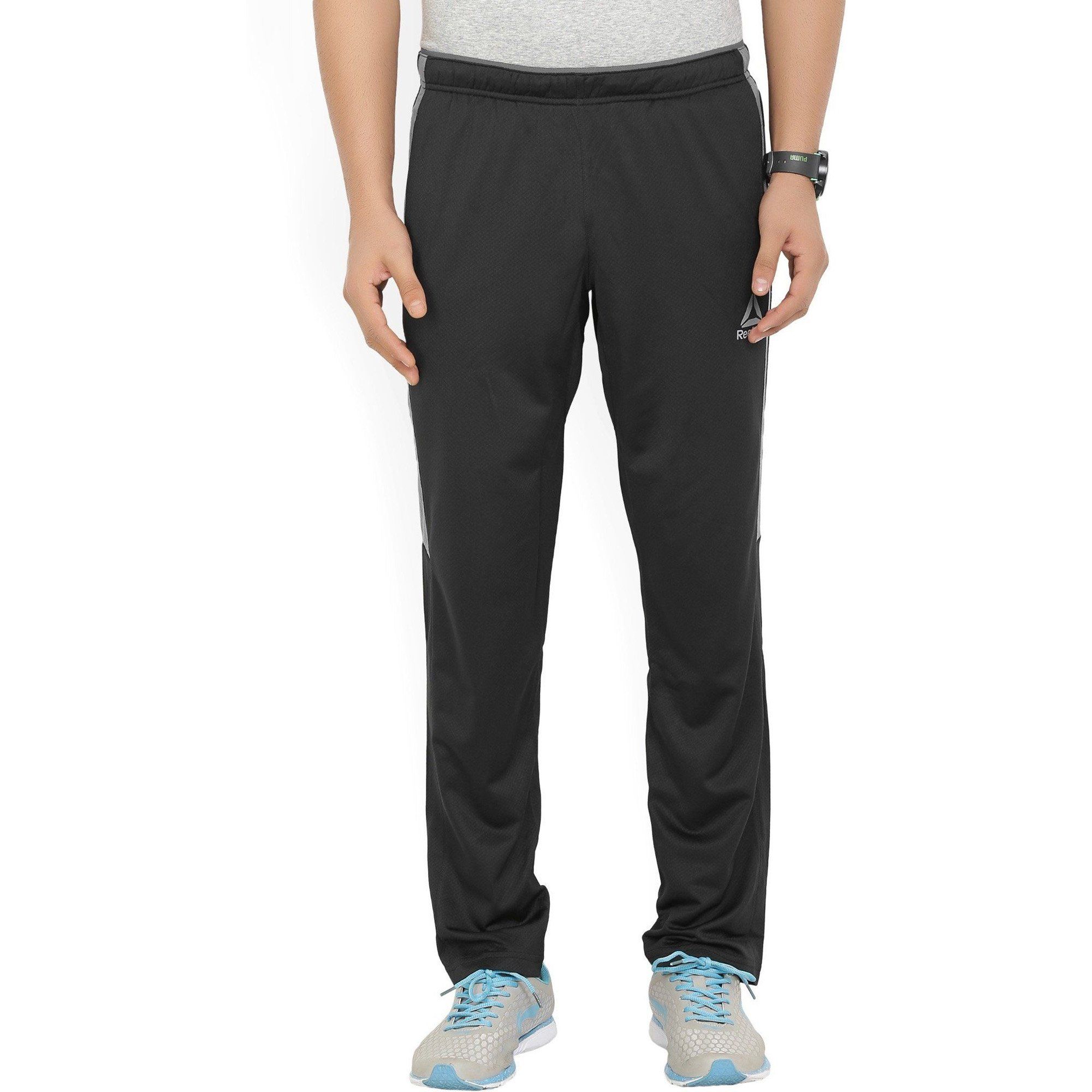 Reebok Speedwick Knit Performance Pants - Black/Grey