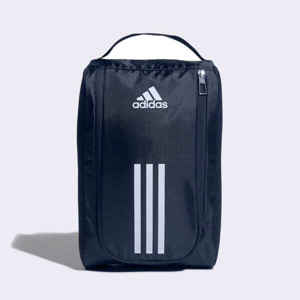  adidas Shoe Bag - Navy / White Stripes 