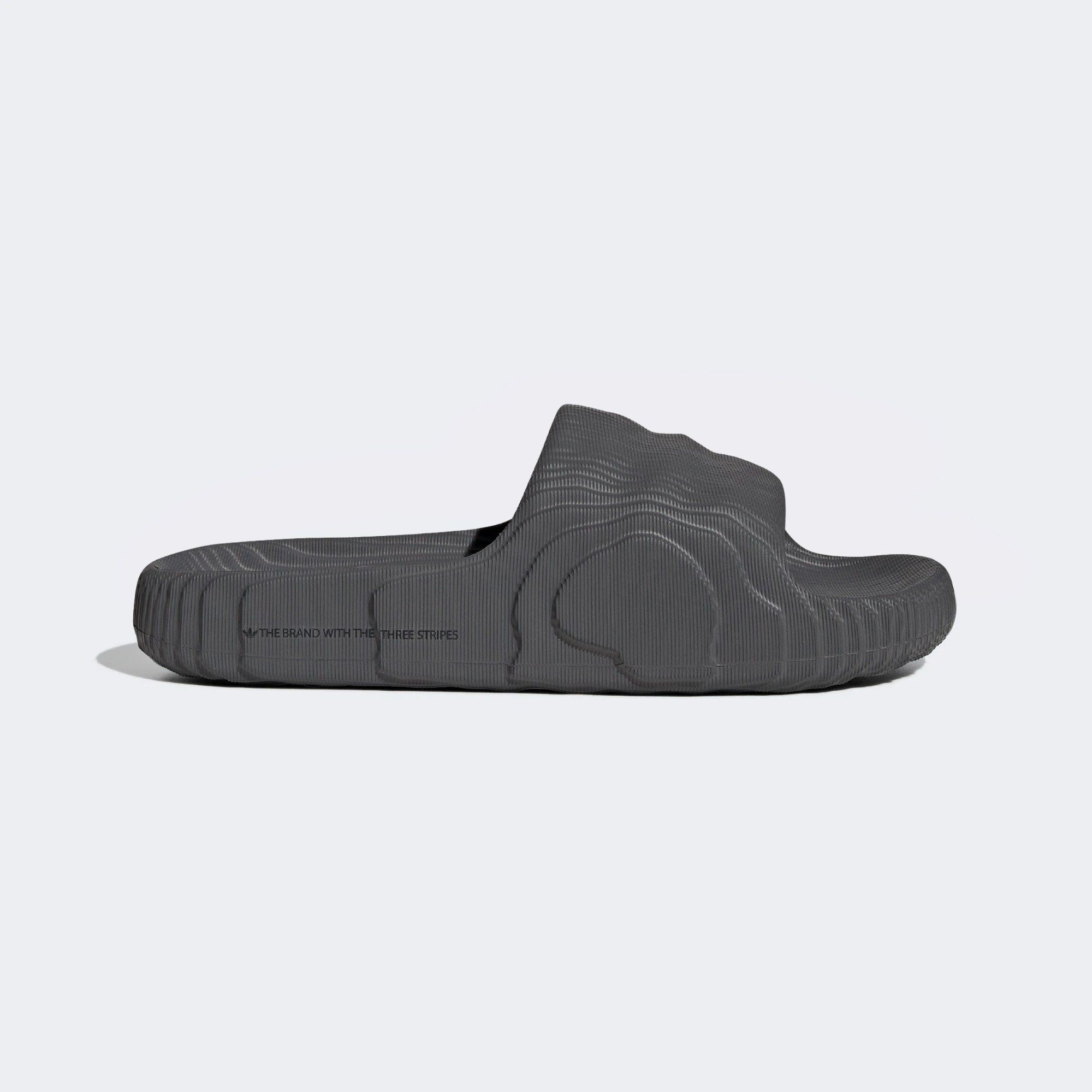 adidas Adilette 22 Slides - Grey Five