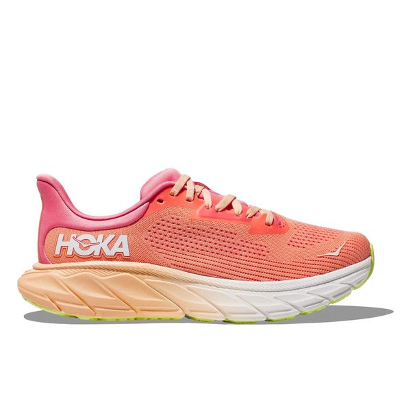  Hoka Arahi 7 Wide - Papaya / Coral 