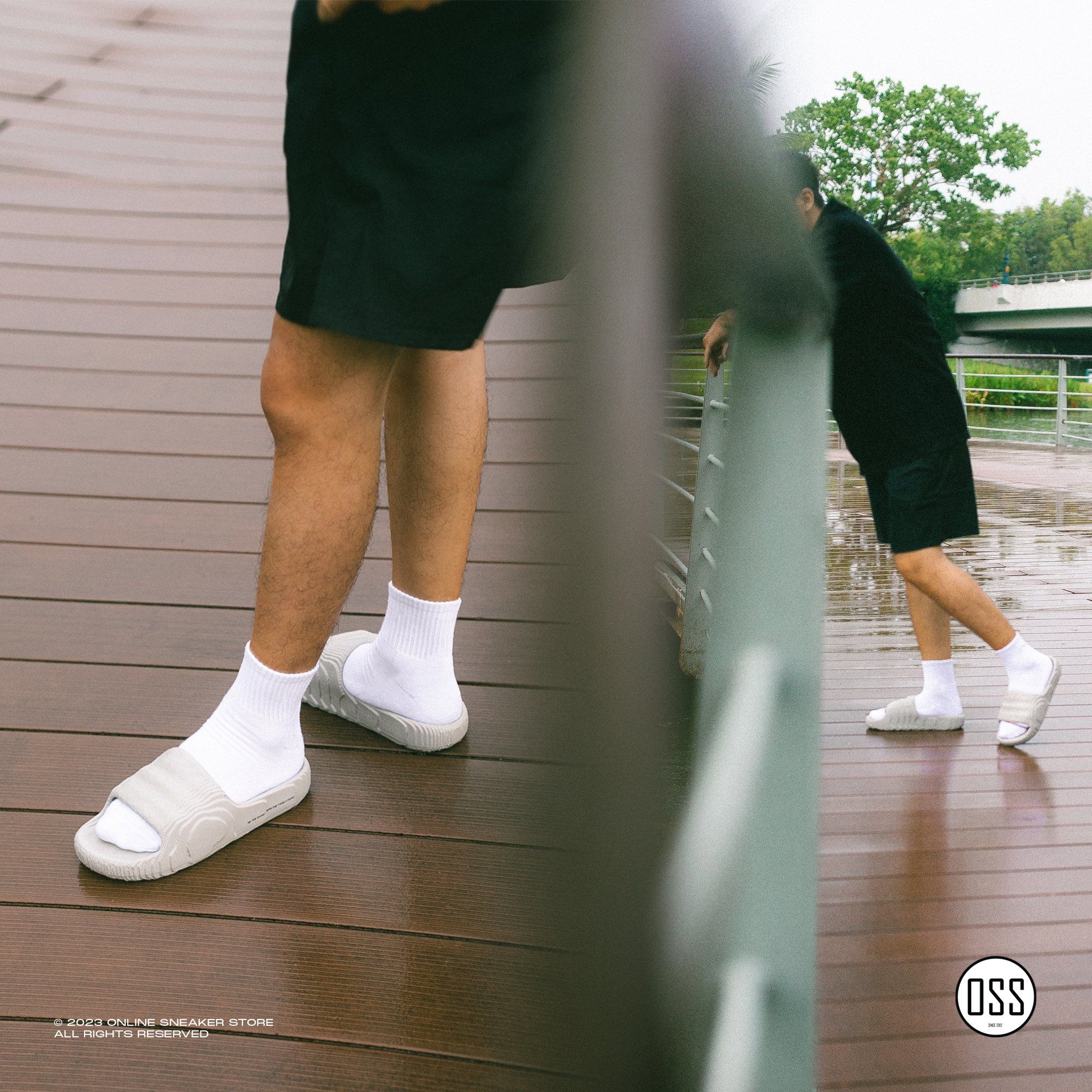 adidas Adilette 22 Slides - Light Brown