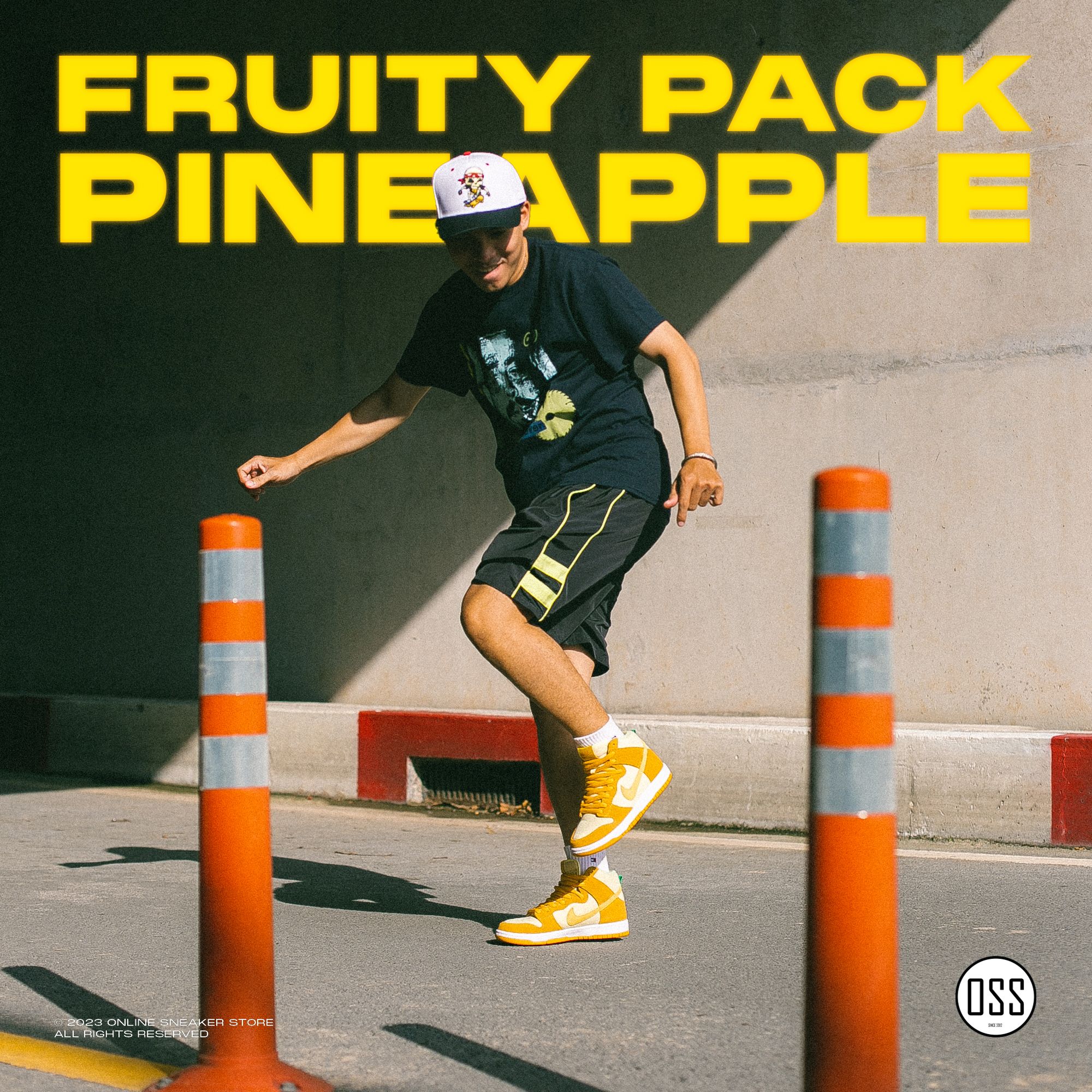  Nike SB Dunk High - Fruity Pack Pineapple 