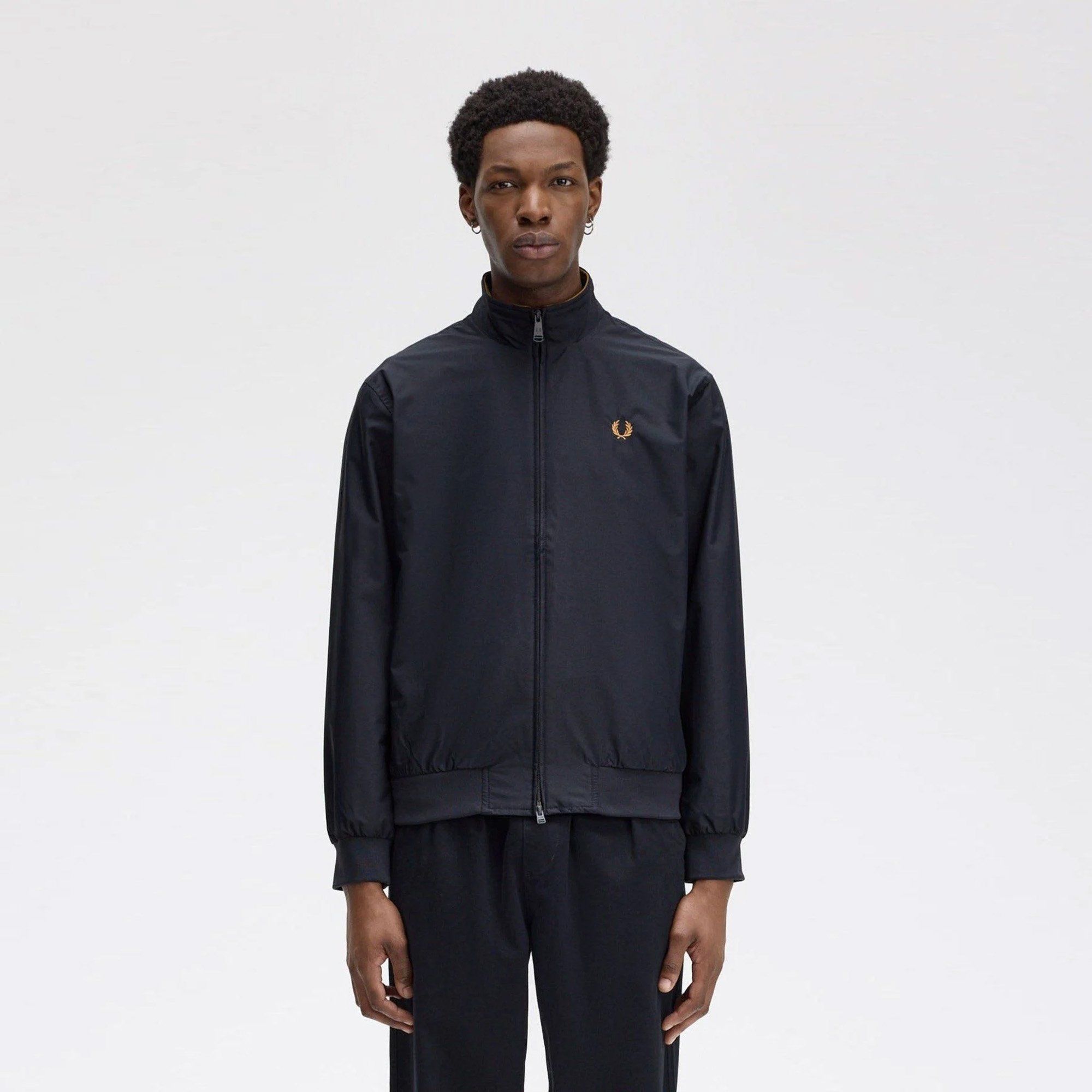Fred Perry Brentham Jacket - Navy