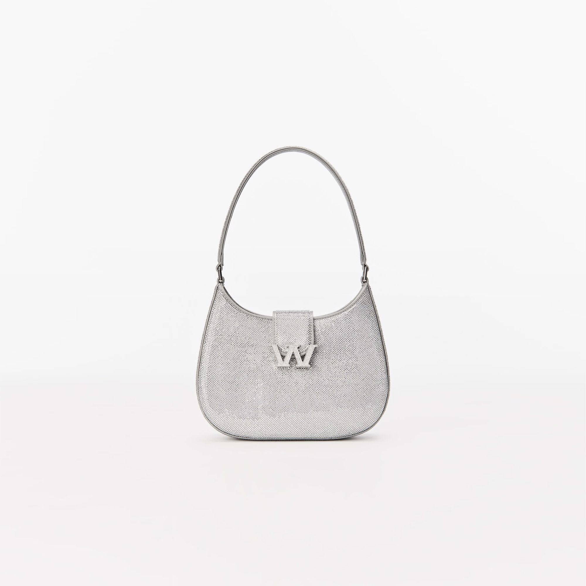  alexander wang Legacy Small Hobo In Crystal Satin 