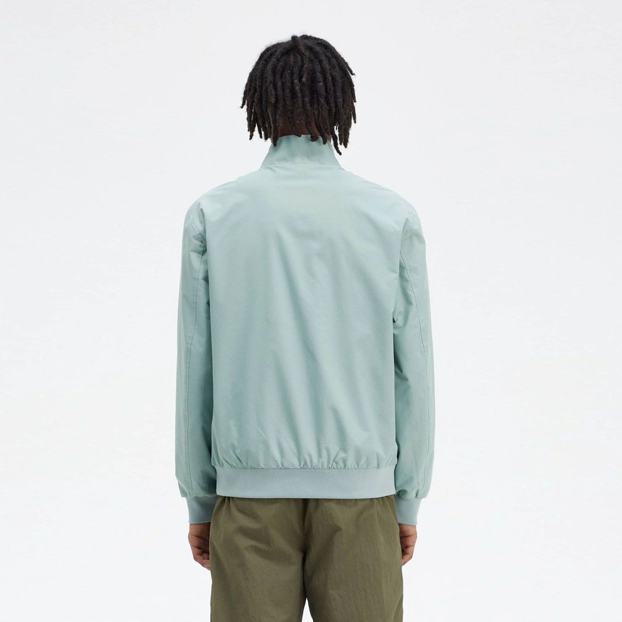 Fred Perry Brentham Jacket - Silver Blue