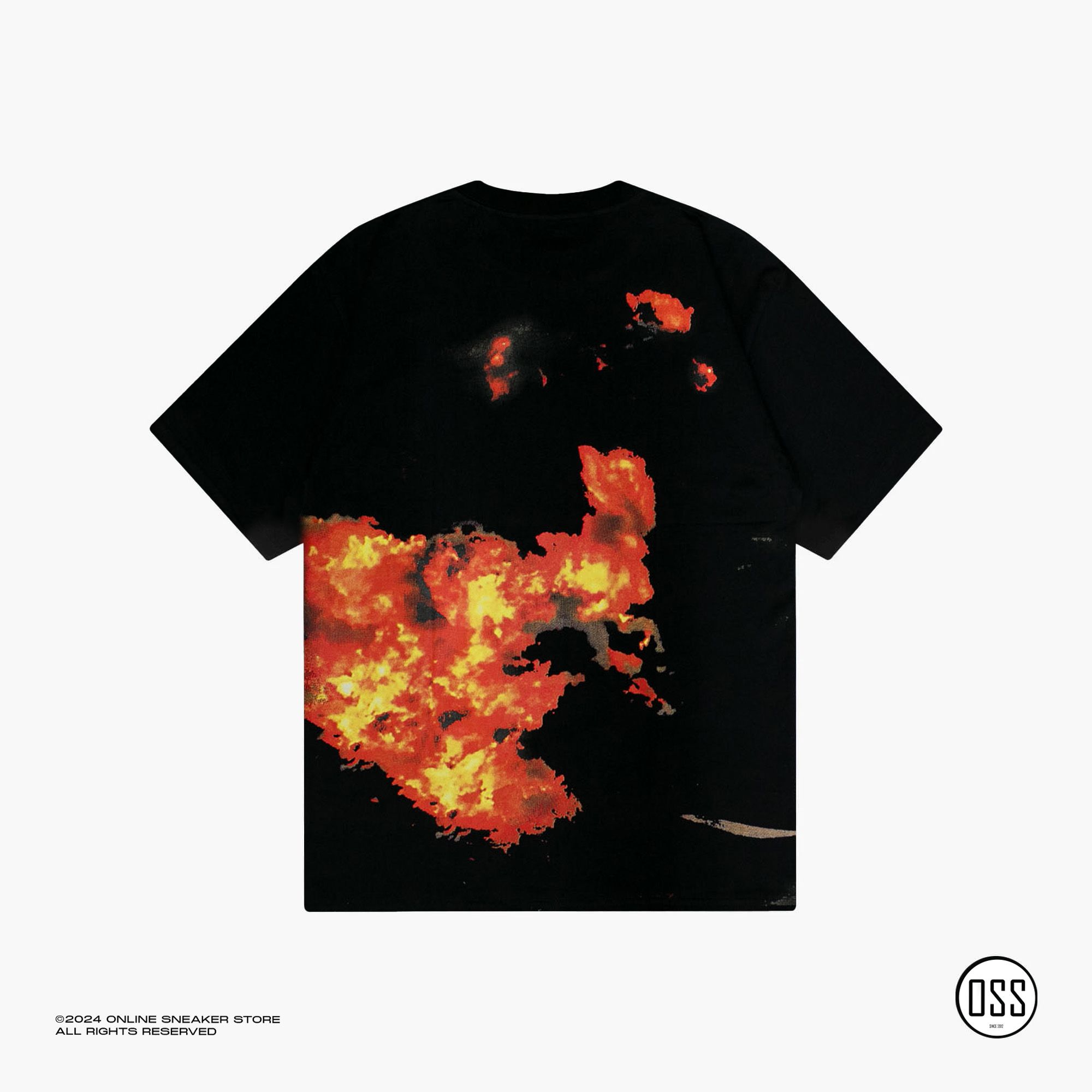Burned F40 Tee - Black