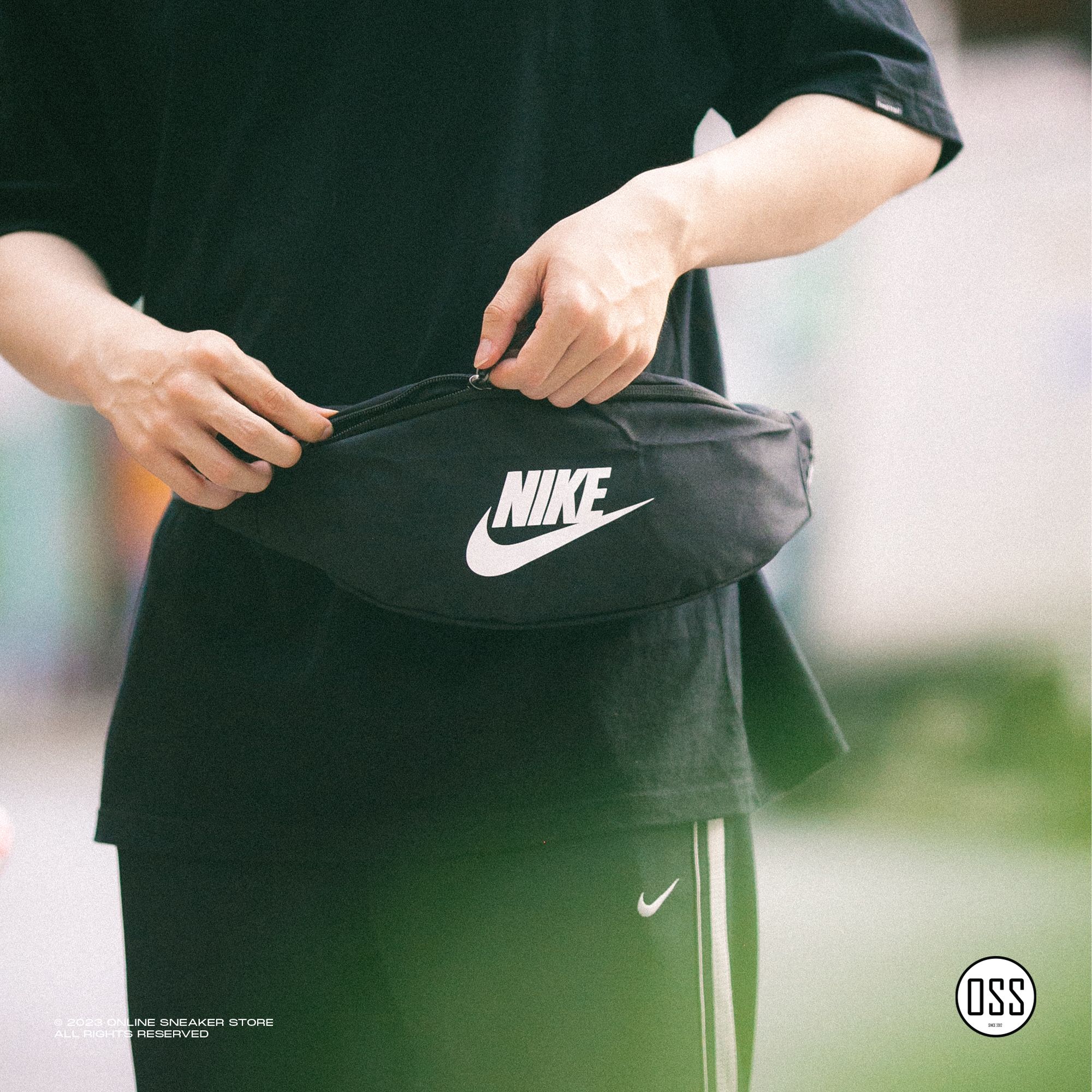 Nike Sportswear Heritage Hip Pack - Black