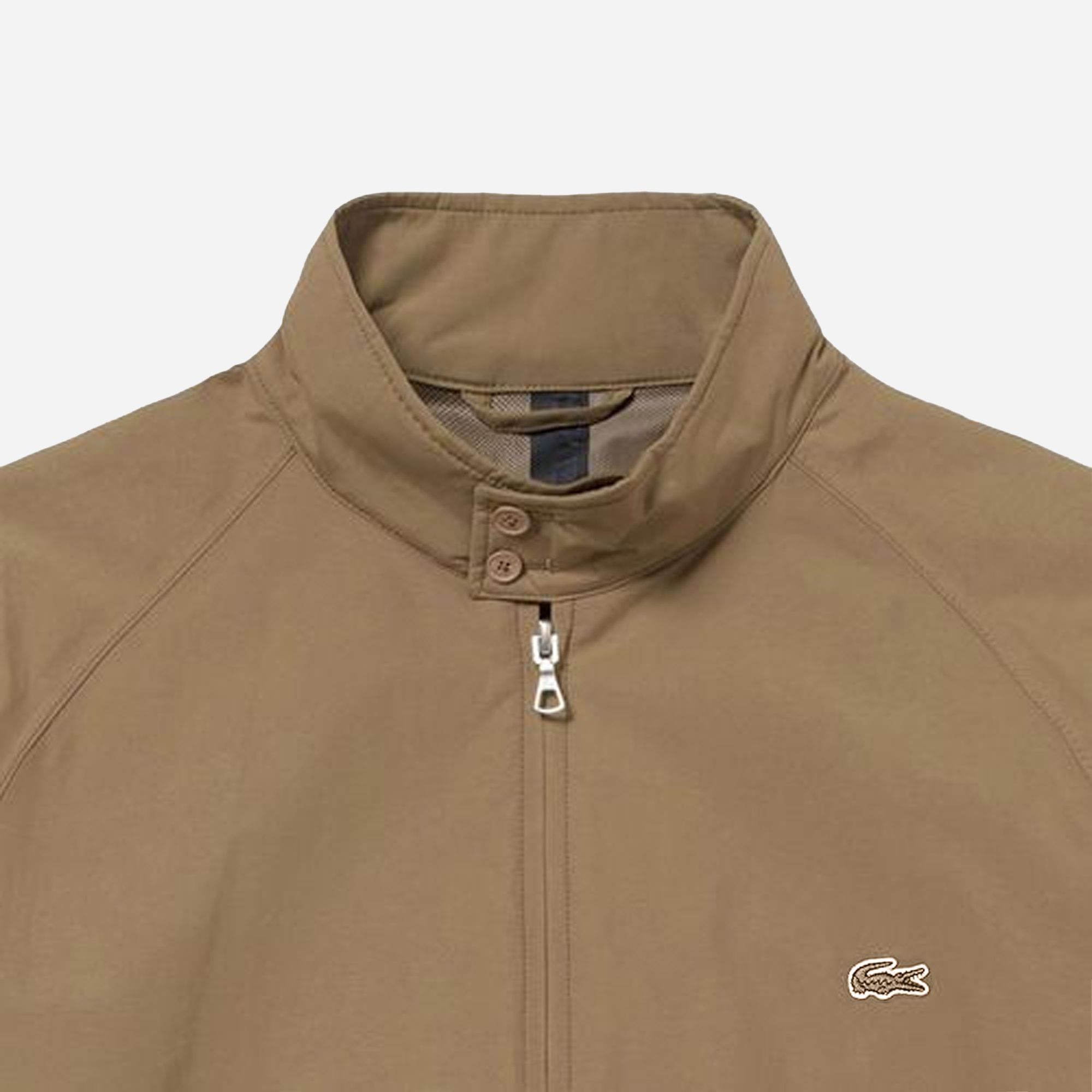  Lacoste Water-Repellent Light Twill Jacket - Beige 