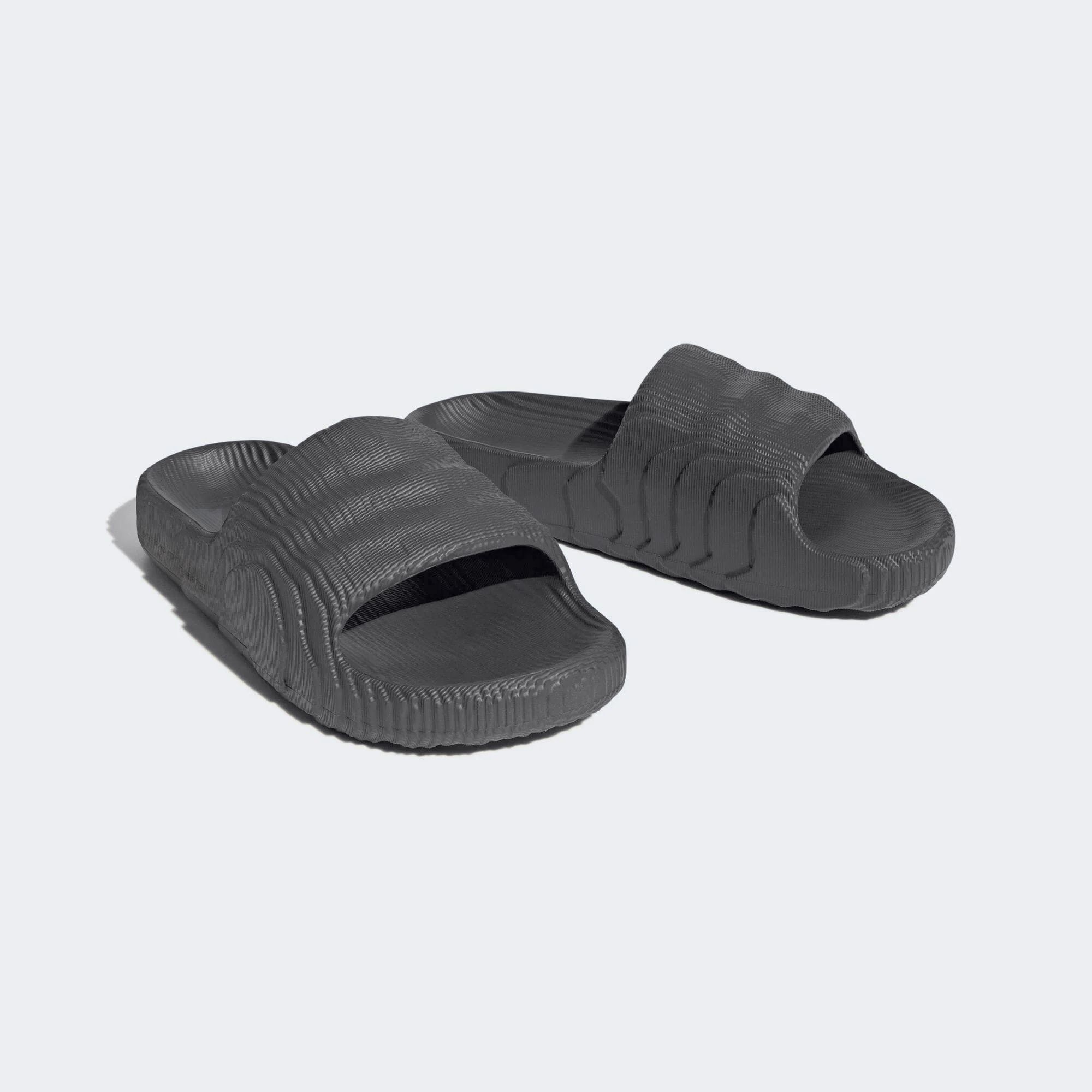  adidas Adilette 22 Slides - Grey Five 