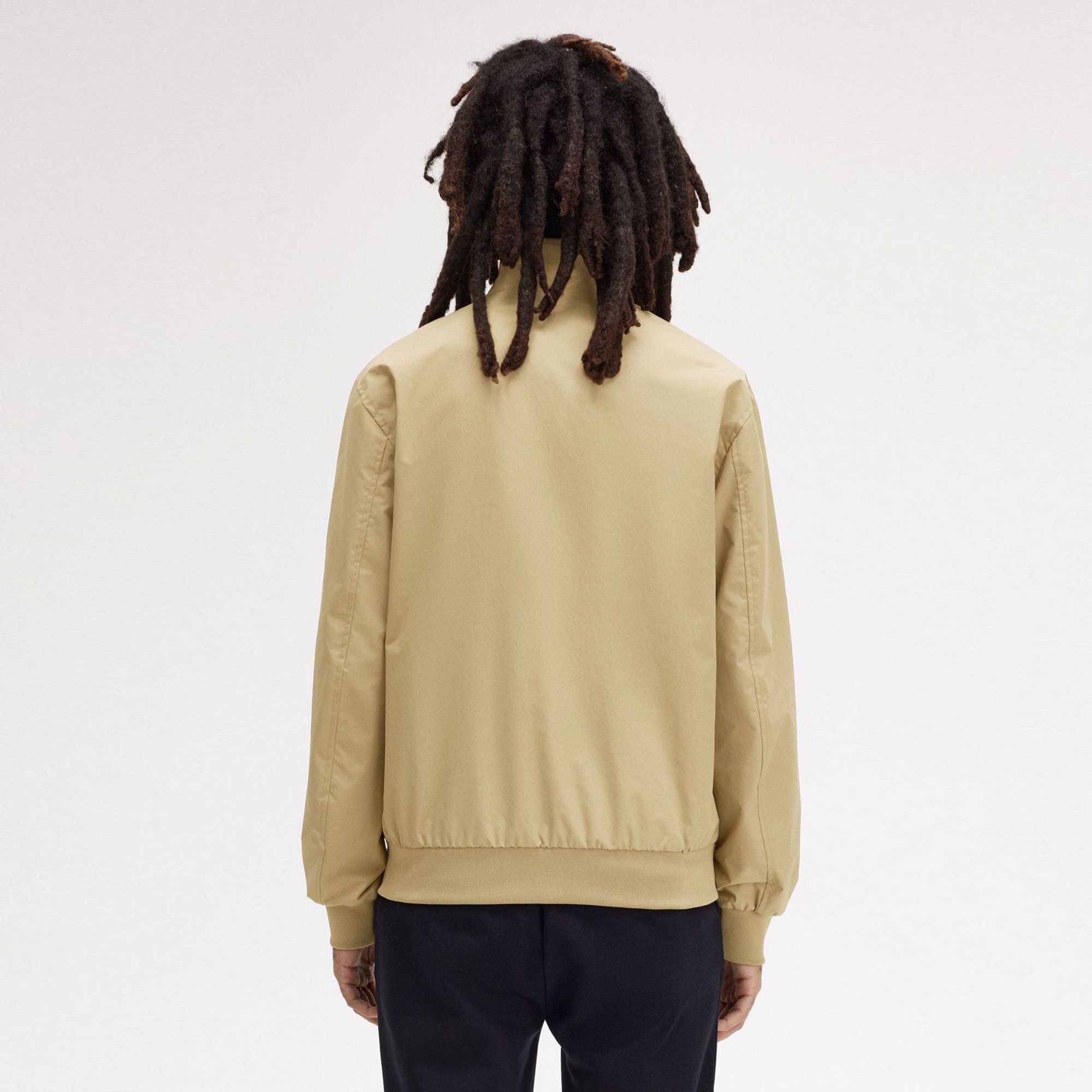 Fred Perry Brentham Jacket - Warm Stone