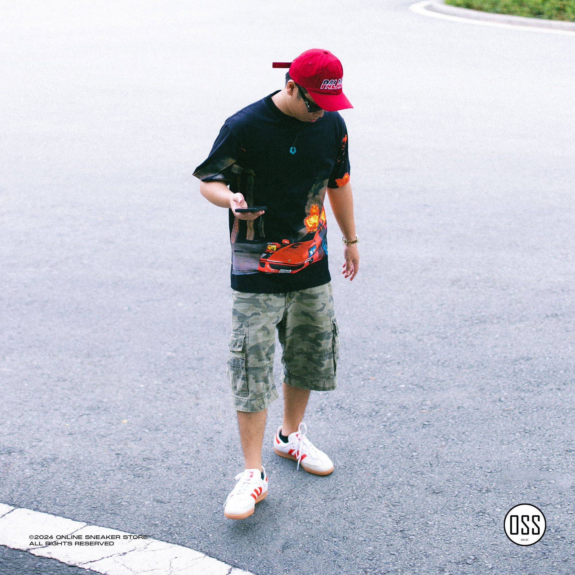 Burned F40 Tee - Black