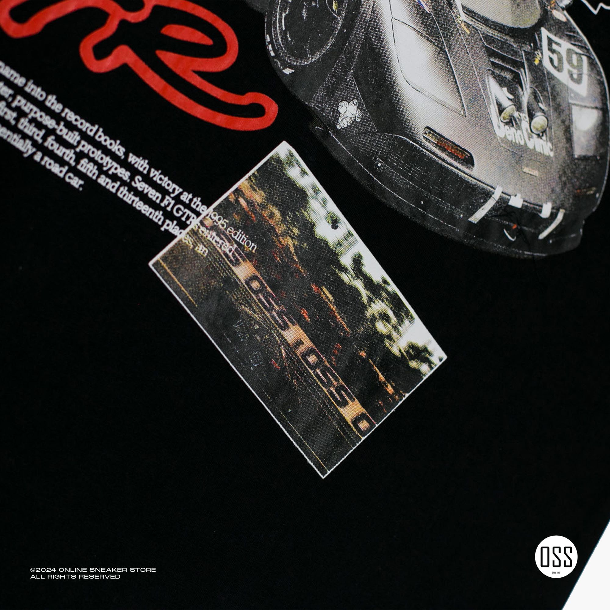 F1 GTR Tee - Black