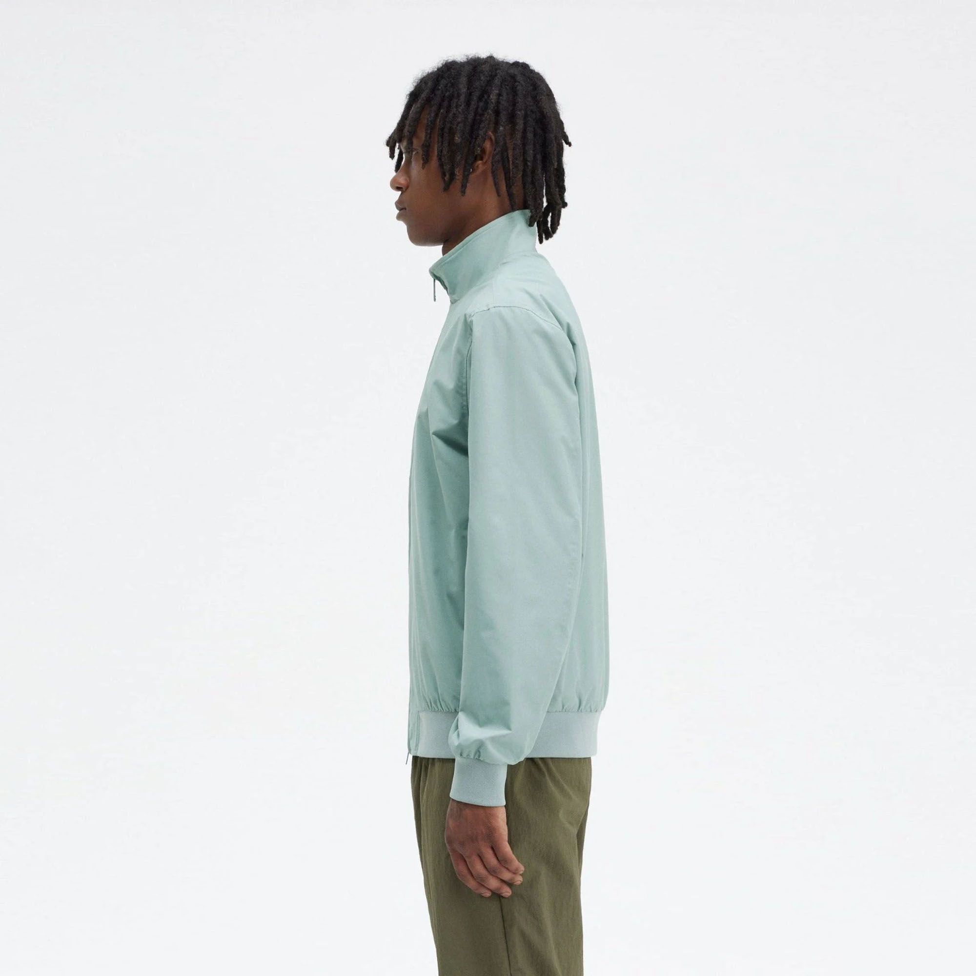 Fred Perry Brentham Jacket - Silver Blue