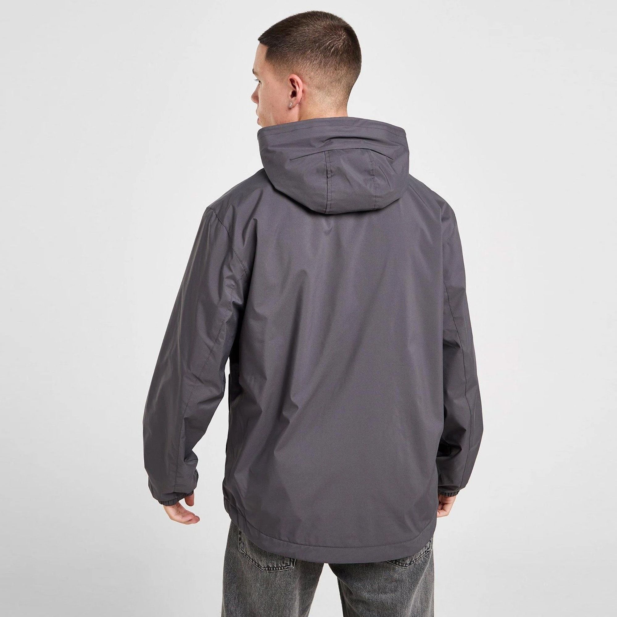 Fred Perry Badge Woven Jacket - Gunmetal