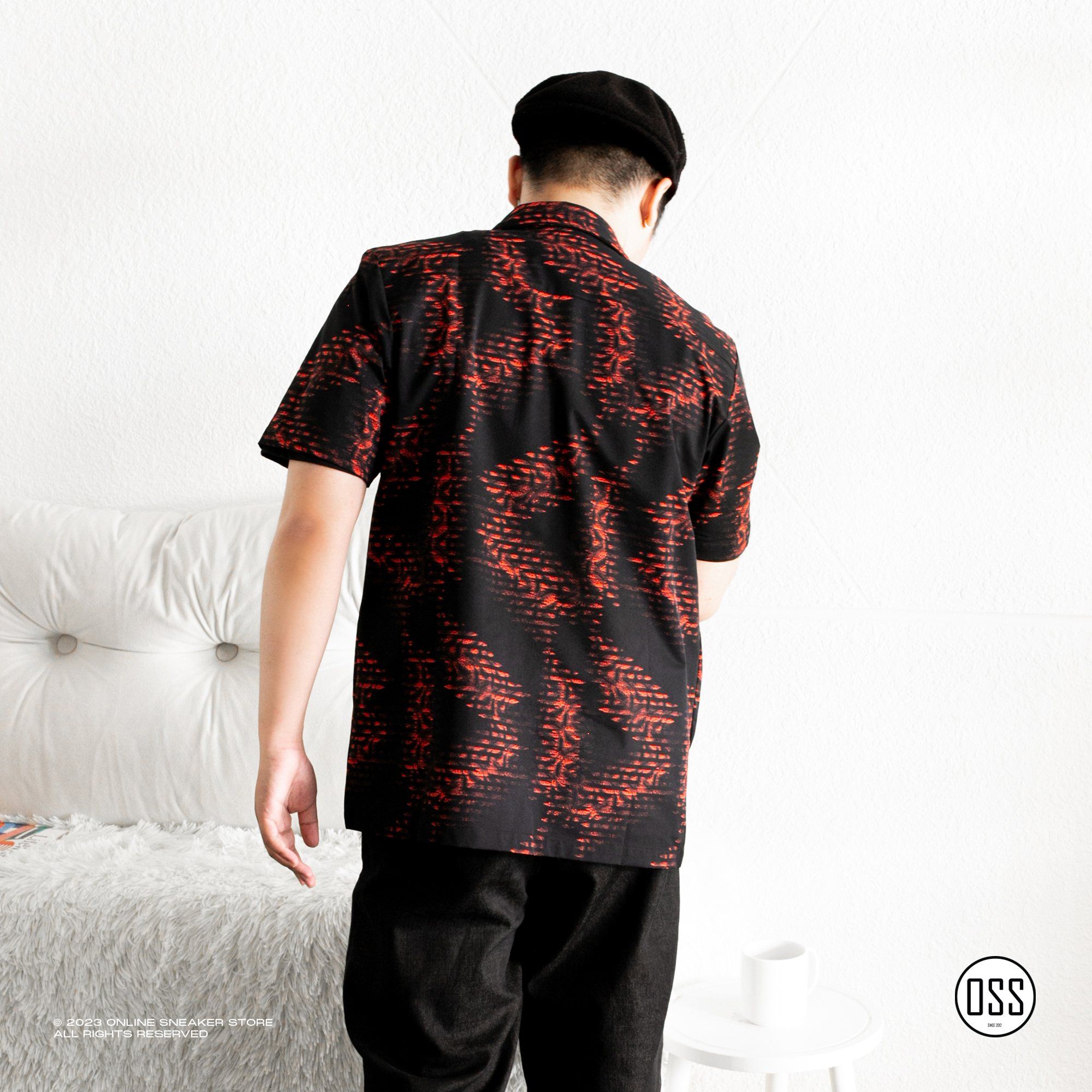 adidas Germany Icon Twill Shirt (World Cup 2022 Official Merchandise) - Black/Red