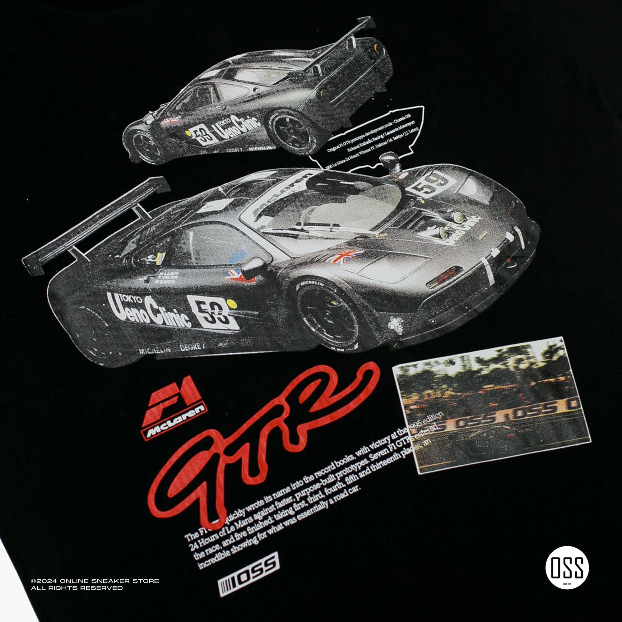 F1 GTR Tee - Black