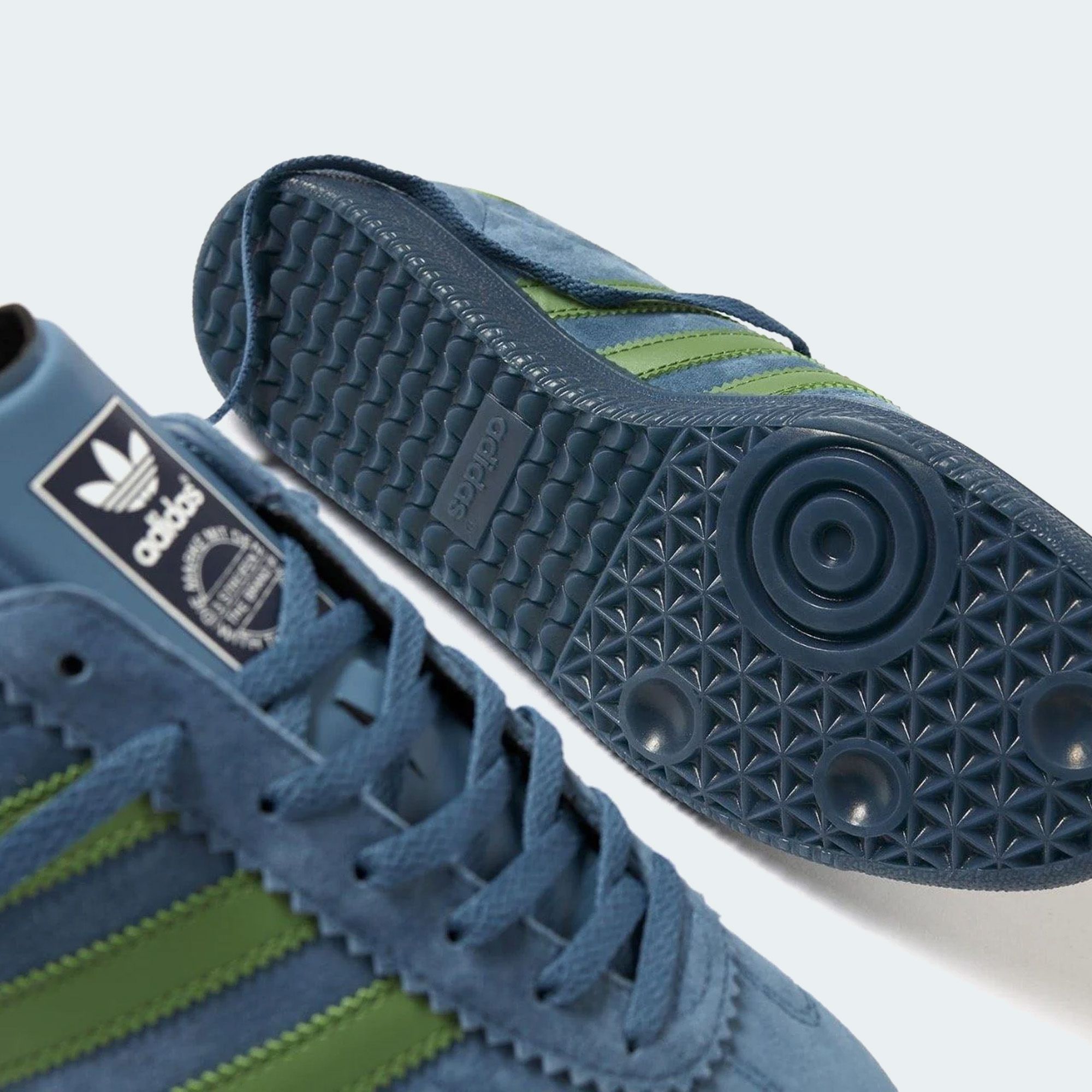 END. x adidas Samba Deco SPZL - Blue