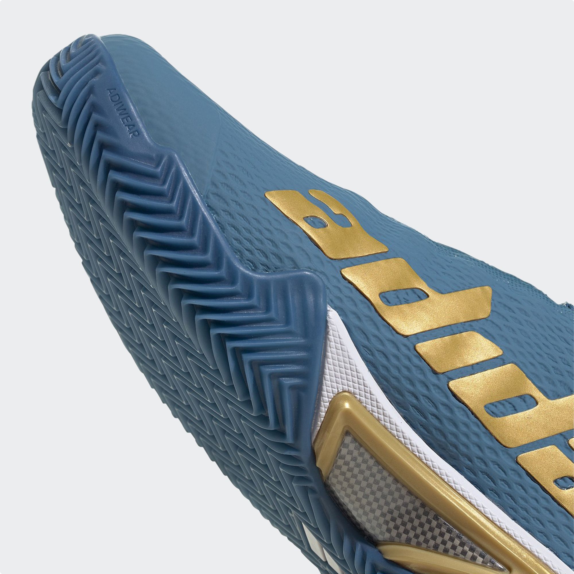  adidas Barricade W - Altered Blue/Metallic Gold 