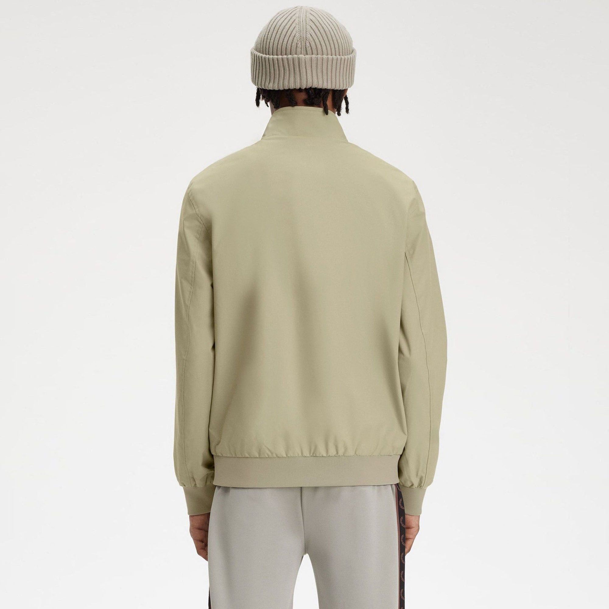 Fred Perry Brentham Jacket - Warm Grey