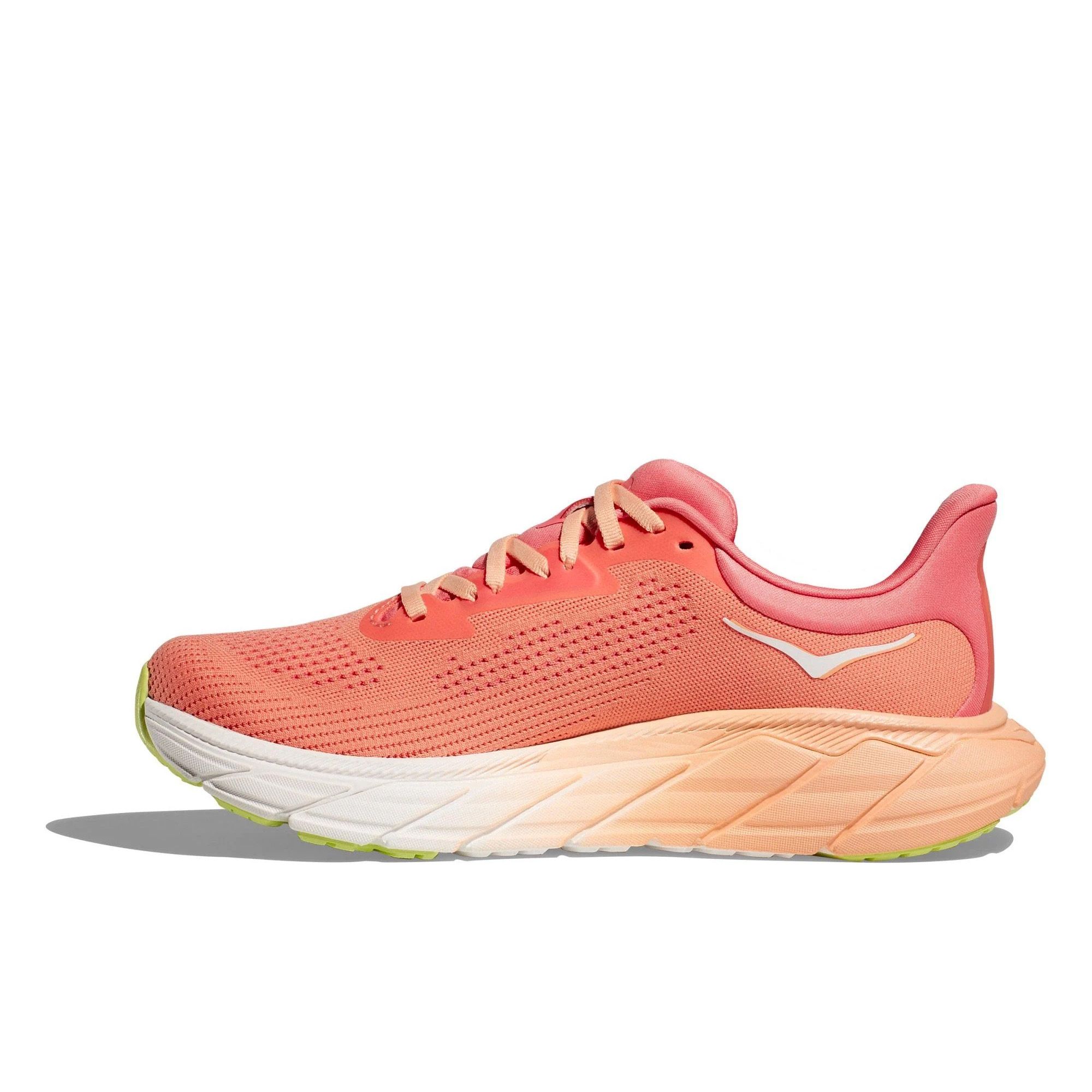  Hoka Arahi 7 Wide - Papaya / Coral 